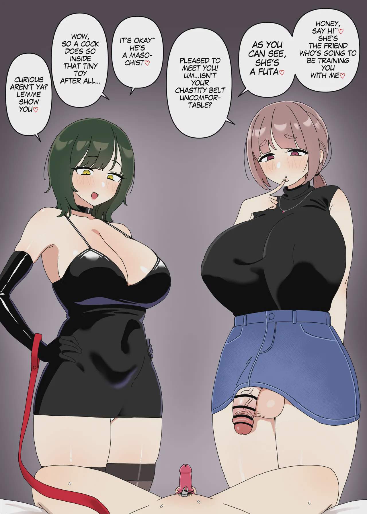 Art by bingdak - Tagged humiliation, bisexual, dickgirl_on_female, sole_dickgirl, femdom, chastity_belt, full-packaged_futanari, sole_female, bdsm, gokkun, sole_male, netorare, dickgirl_on_male, stockings, collar, small_penis, leash, anal_intercourse, x-ray, sweating, gloves, facesitting, big_penis, condom, nipple_stimulation, futanari, ponytail, bingdak, anal, petplay, nakadashi, big_breasts