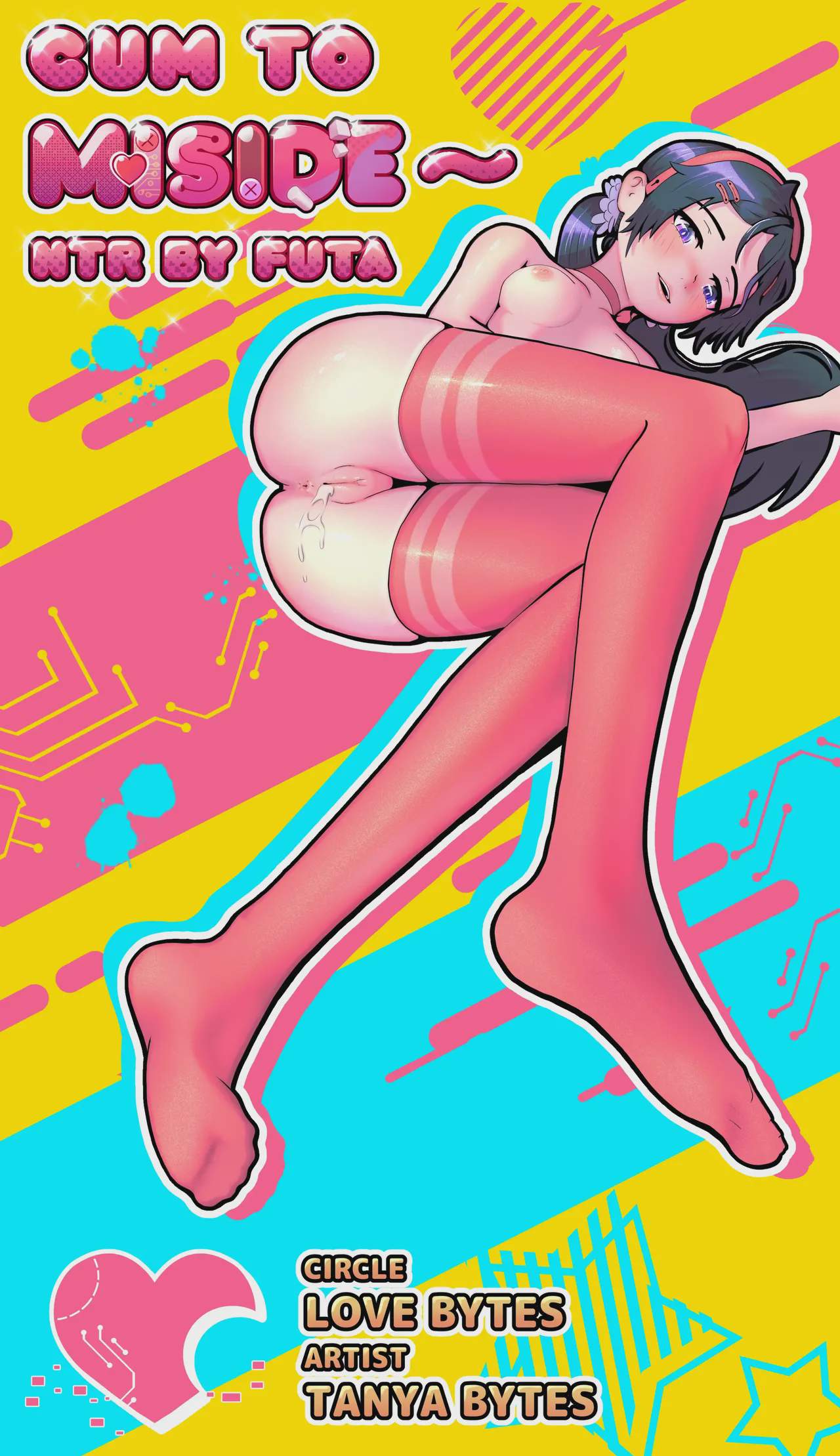 Art by tanya_bytes, love_bytes - Tagged blowjob, dickgirl_on_female, collar, futanari, netorase, full-packaged_futanari, stockings, voyeurism, cum_swap, netorare, nakadashi, twintails, ahegao, tanya_bytes, love_bytes