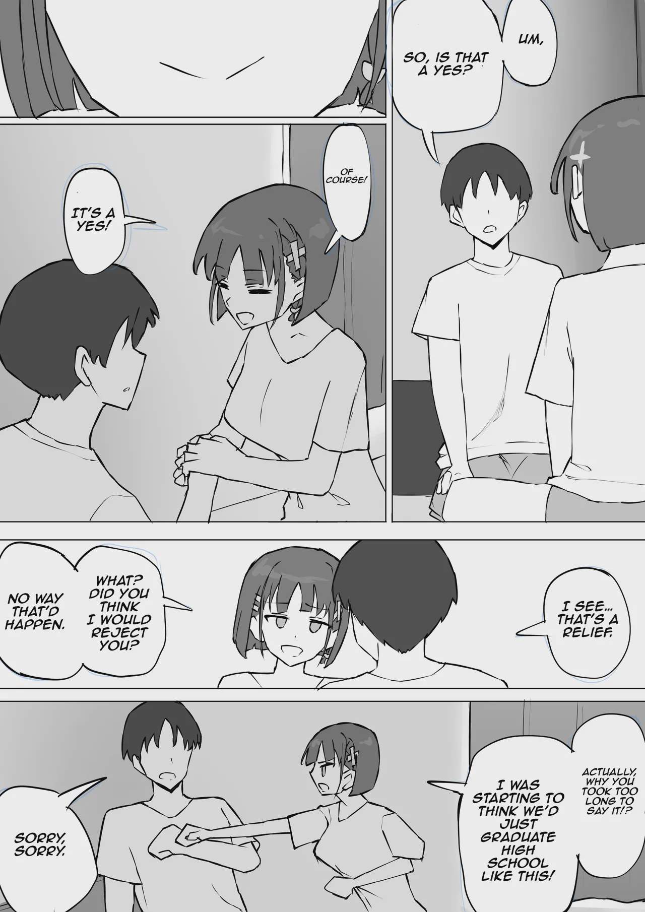 Art by muripoyo - Tagged nakadashi, netorare, bondage, blackmail, fingering, blindfold, masturbation, sole_female, cheating, x-ray, kissing, condom, femdom, blowjob, muscle, muripoyo, blowjob_face, netorase, filming, big_breasts, small_penis