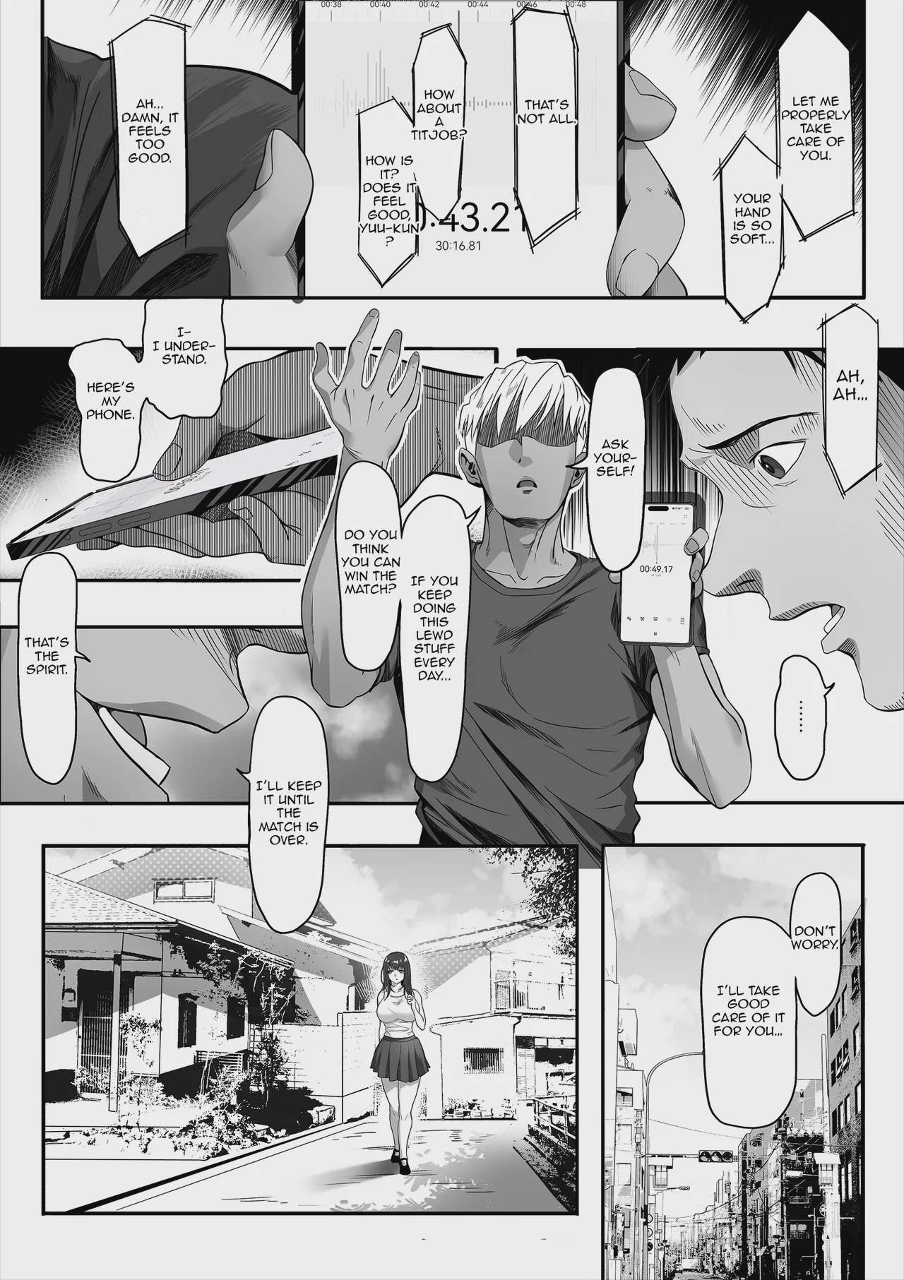 Art by gomu_gomu - Tagged rape, gomu_gomu, netorare, defloration, blowjob, dark_skin, paizuri, nakadashi, gyaru-oh, big_breasts, sole_female