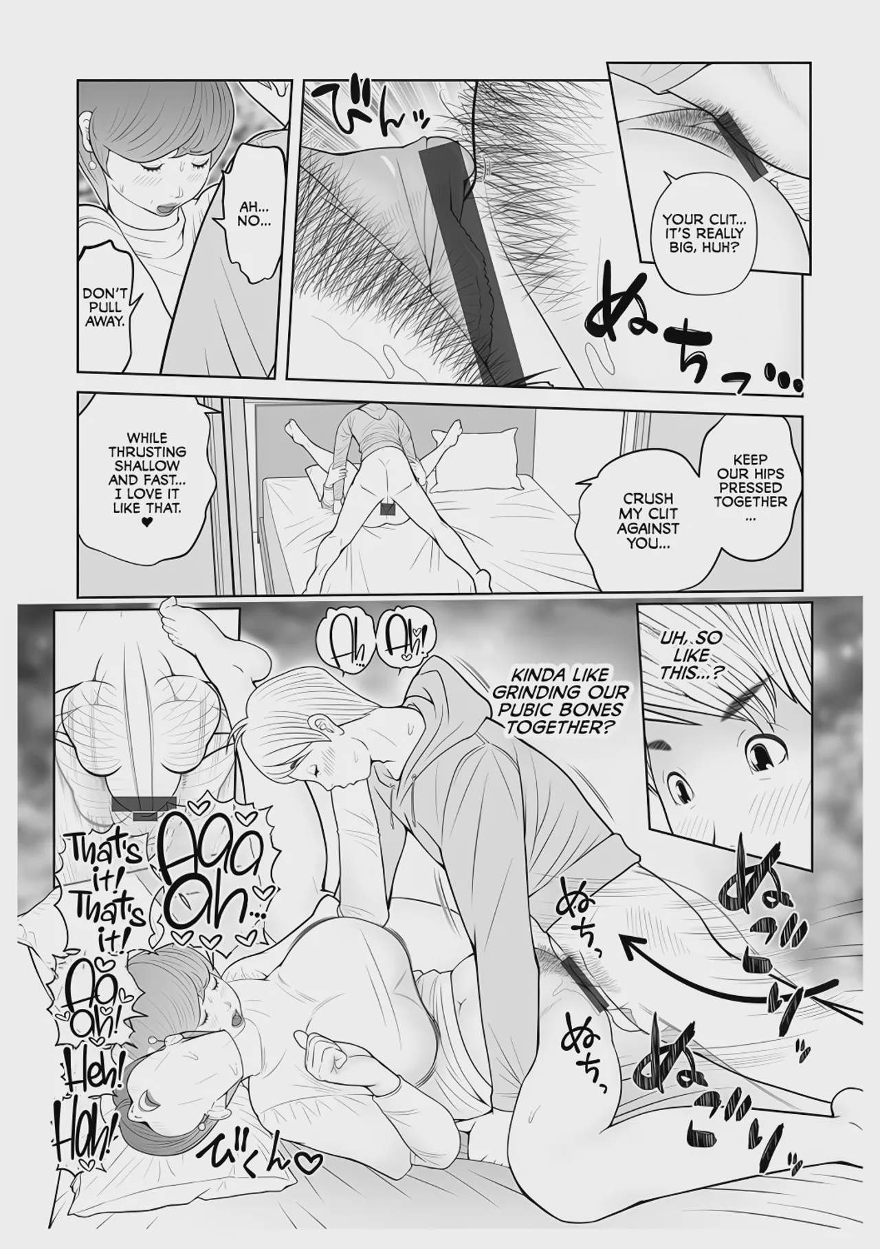 Art by akari_kyousuke - Tagged paizuri, blowjob, big_nipples, incest, cheating, pregnant, masturbation, daughter, akari_kyousuke, pixie_cut, netorare, big_breasts, kissing, inverted_nipples, milf, mother, big_penis, nakadashi, handjob