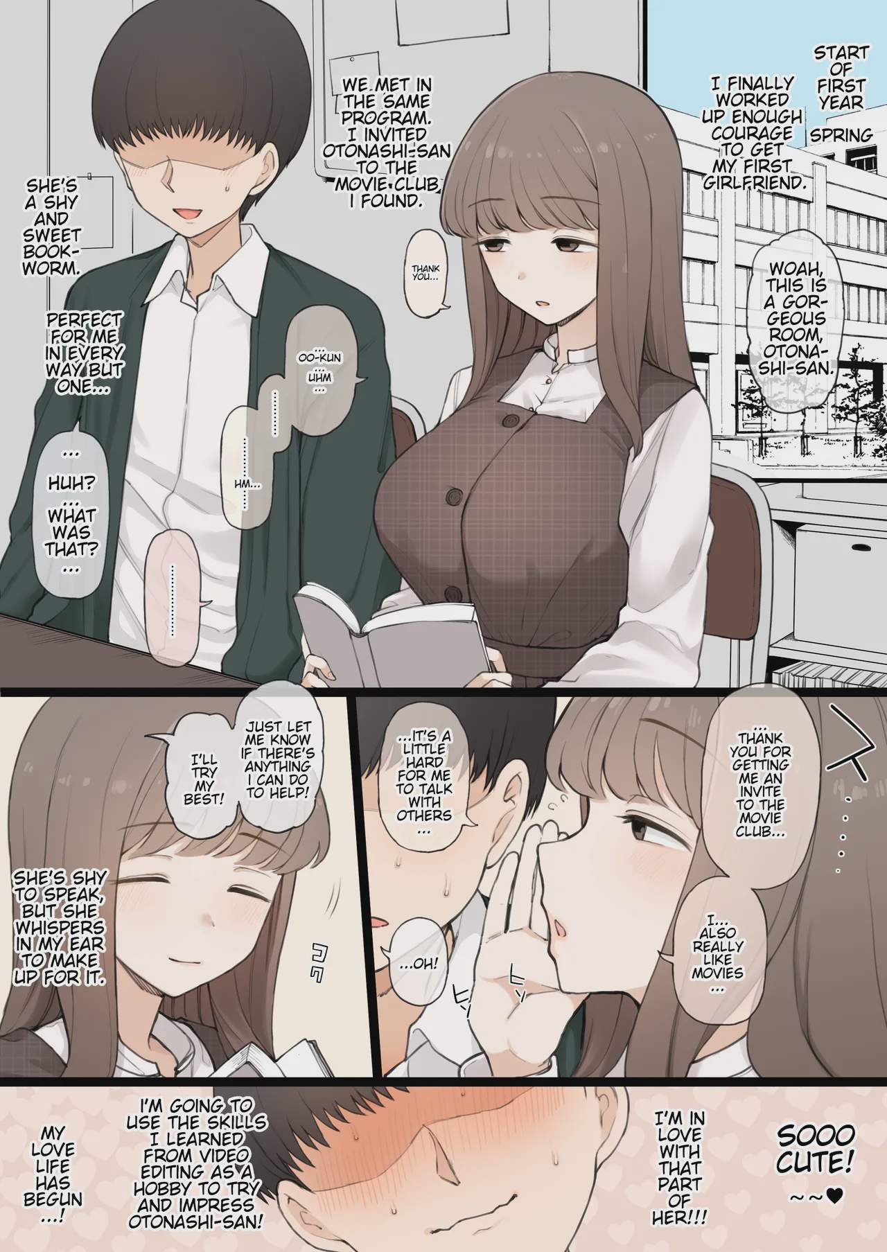Art by terasu_mc - Tagged small_penis, netorare, masturbation, terasu_mc, femdom, moral_degeneration, big_breasts, filming, mouth_mask