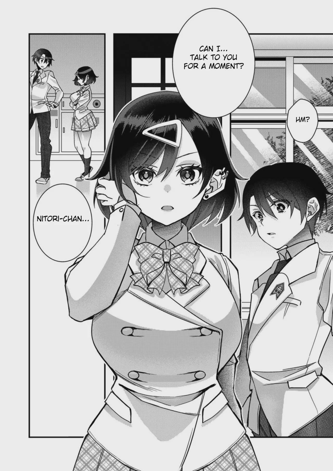 Art by satsuki_asha - Tagged ahegao, big_breasts, blowjob, kissing, ponytail, satsuki_asha, chikan, unusual_pupils, netorare