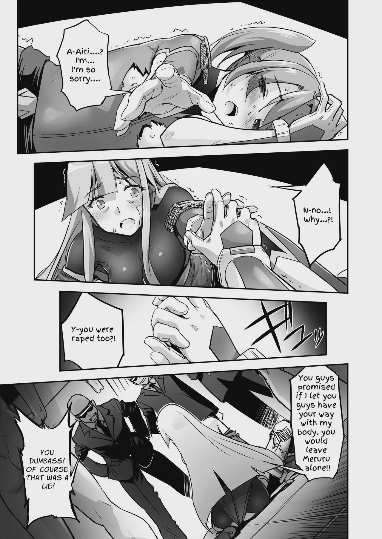 Art by sasayuki, no_future - Tagged leotard, blackmail, double_penetration, machine, defloration, netorare, squirting, rape, sasayuki, nakadashi, bisexual, magical_girl, mind_break, yuri, sex_toys, bondage, blowjob, bodysuit, anal, ahegao, no_future