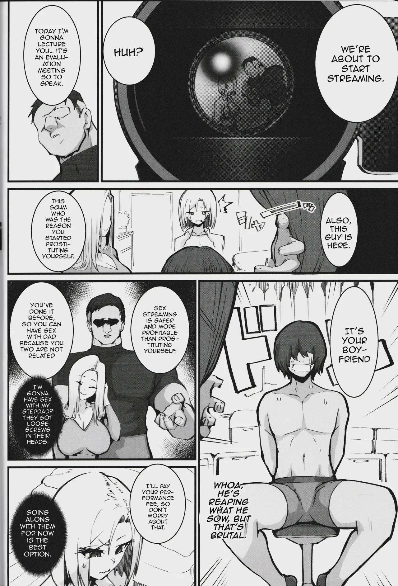 Art by andou_jirou, armadillo_daiji, armadillo - Tagged tall_man, andou_jirou, muscle, ahegao, armadillo_daiji, armadillo, filming, x-ray, oyakodon, big_breasts, stockings, paizuri, bondage, milf, gyaru, daughter, netorare, prostitution