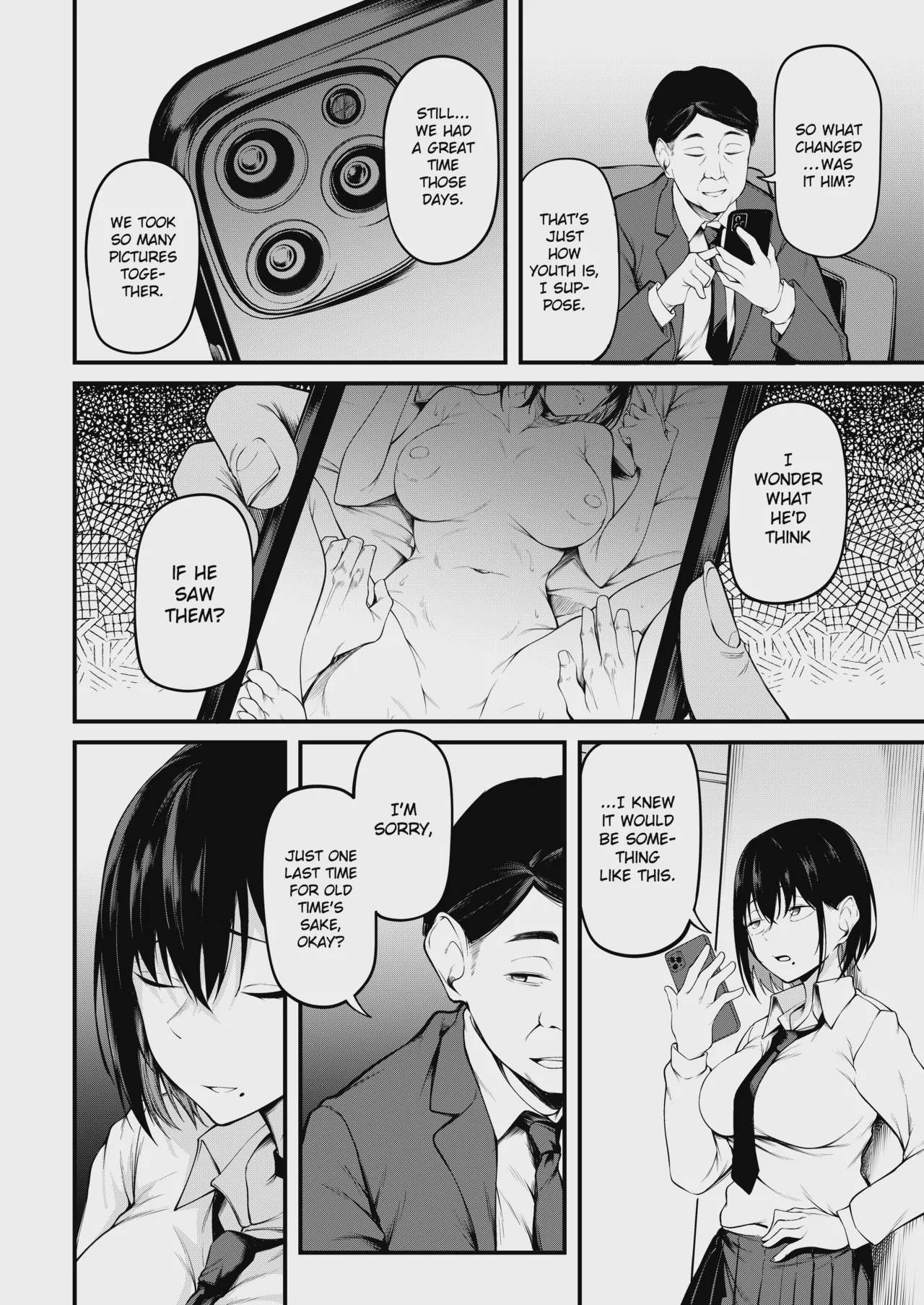 Art by sabakan, cyclo_sabacane - Tagged x-ray, beauty_mark, big_breasts, blackmail, prostitution, schoolgirl_uniform, cyclo_sabacane, netorare, kissing, mind_break, sabakan, dilf, sole_female, sole_male, nakadashi, tall_girl, ahegao, tomboy, clit_stimulation, impregnation, dark_skin, sex_toys