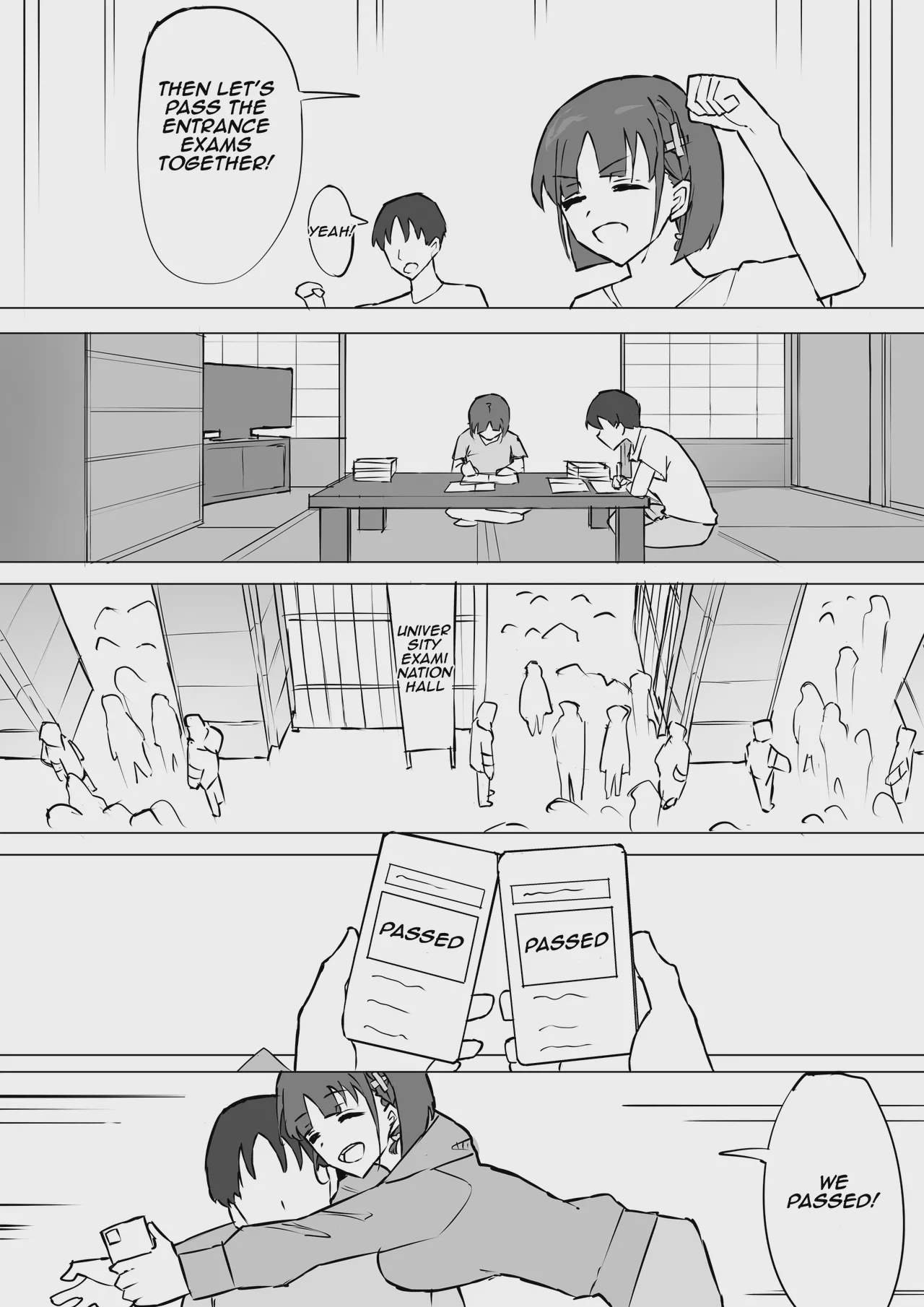 Art by muripoyo - Tagged nakadashi, netorare, bondage, blackmail, fingering, blindfold, masturbation, sole_female, cheating, x-ray, kissing, condom, femdom, blowjob, muscle, muripoyo, blowjob_face, netorase, filming, big_breasts, small_penis