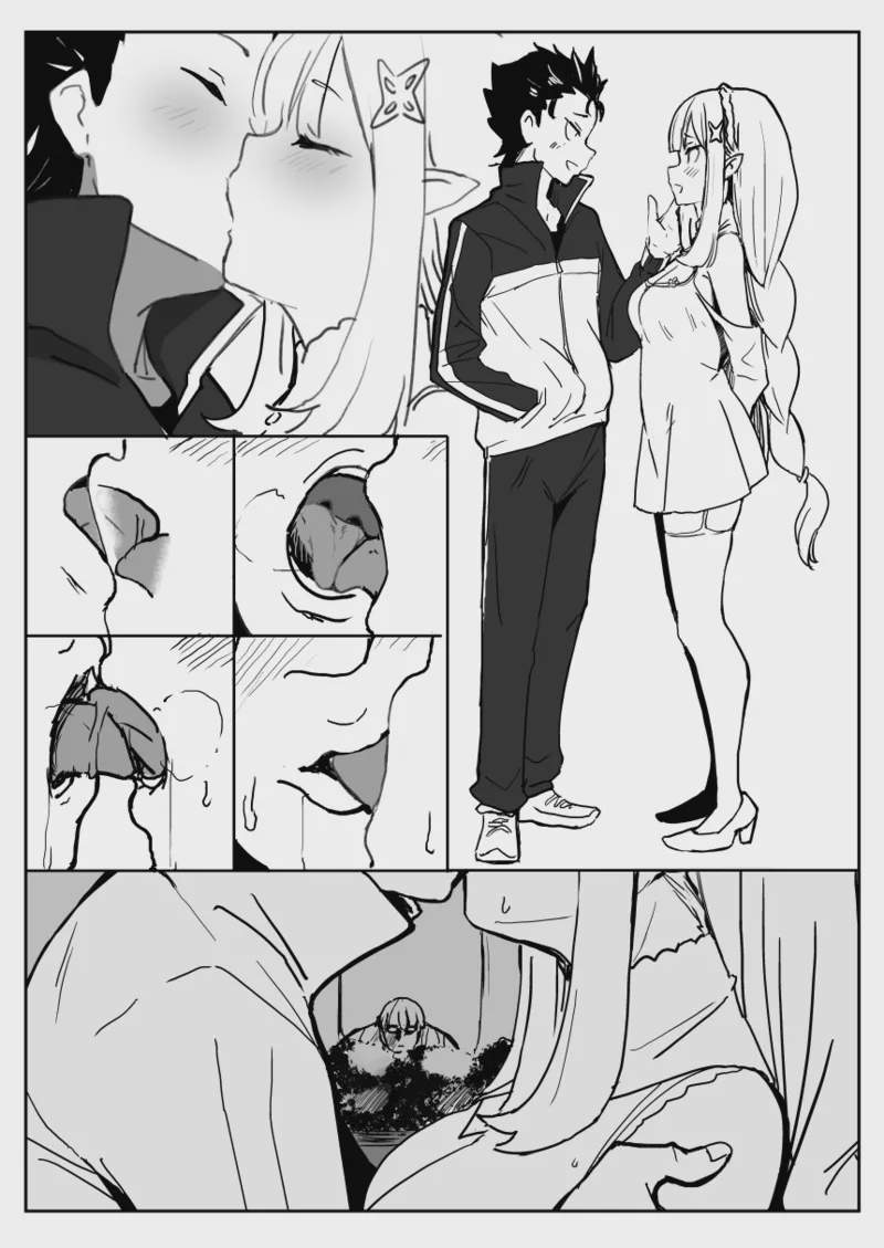 Art by oninarasu - Tagged elf, impregnation, dilf, x-ray, bbm, blowjob, nakadashi, sole_female, sole_male, defloration, oninarasu, netorare, big_breasts, rape