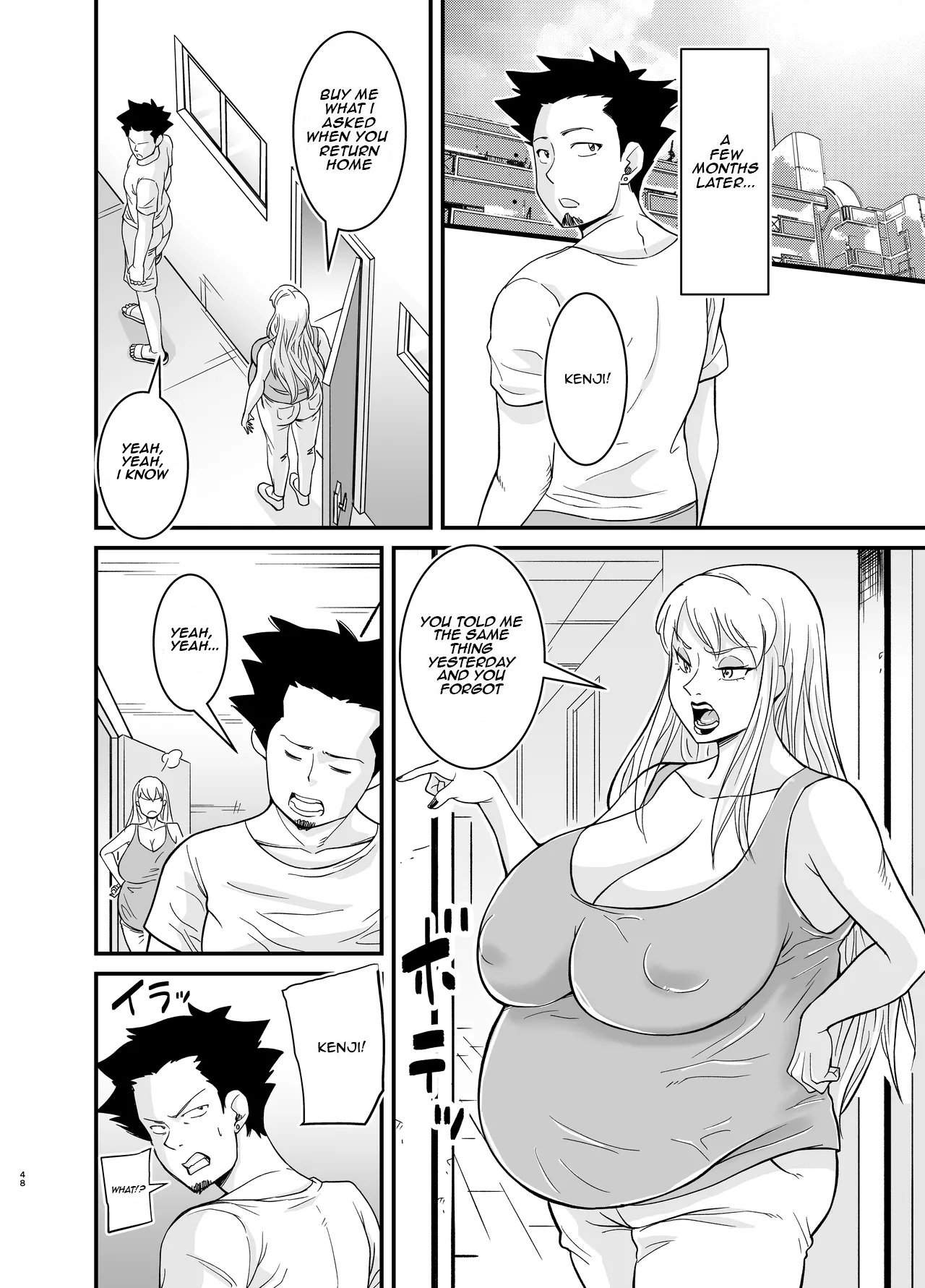 Art by nobishiro - Tagged cheating, prostitution, bbm, pregnant, netorare, impregnation, nobishiro, milf, paizuri, big_penis, glasses, big_breasts