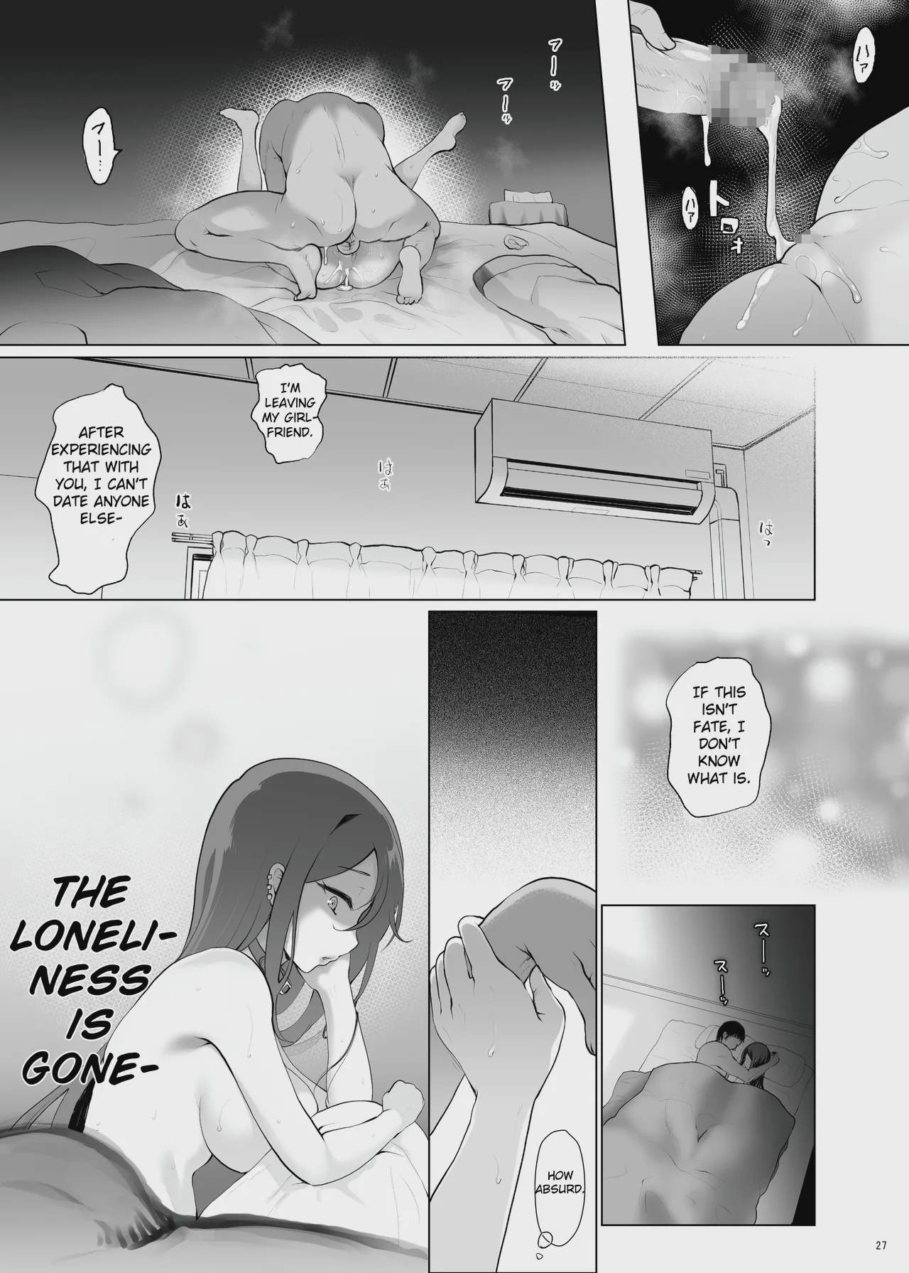 Art by hanao., kuma-tan_flash - Tagged sex_toys, netorare, condom, big_breasts, glasses, sole_male, x-ray, hanao., smoking, nakadashi, cheating, kuma-tan_flash, sole_female, twintails, hairy