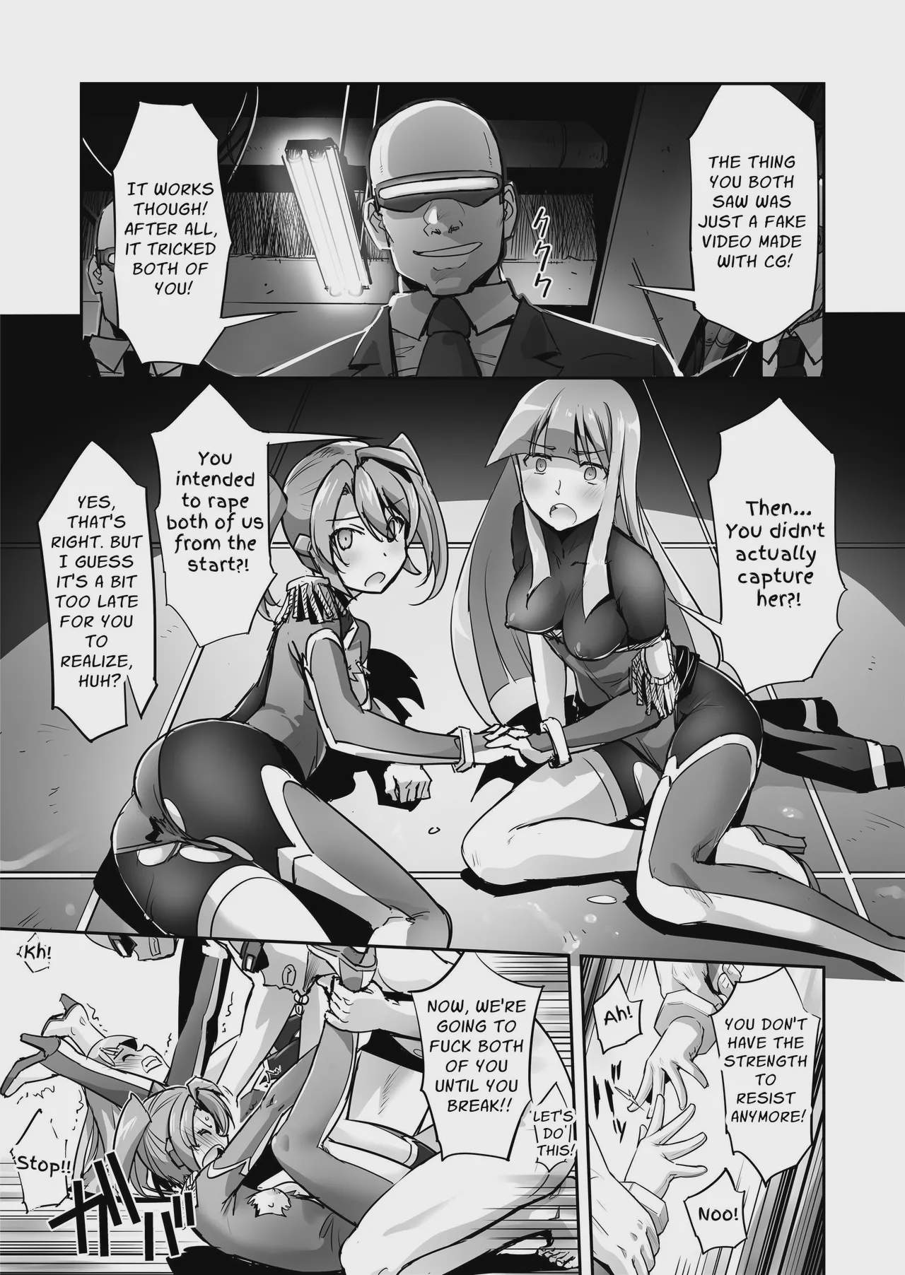 Art by sasayuki, no_future - Tagged leotard, blackmail, double_penetration, machine, defloration, netorare, squirting, rape, sasayuki, nakadashi, bisexual, magical_girl, mind_break, yuri, sex_toys, bondage, blowjob, bodysuit, anal, ahegao, no_future