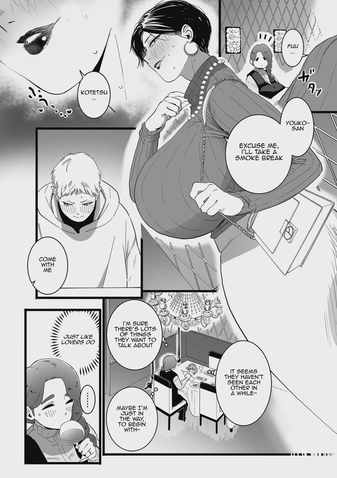 Art by choma - Tagged netorare, beauty_mark, choma, cheating, sole_female, nakadashi, big_breasts, milf, x-ray, painted_nails, sweating, sole_male, footjob, huge_breasts, mother, big_ass, makeup, cervix_penetration