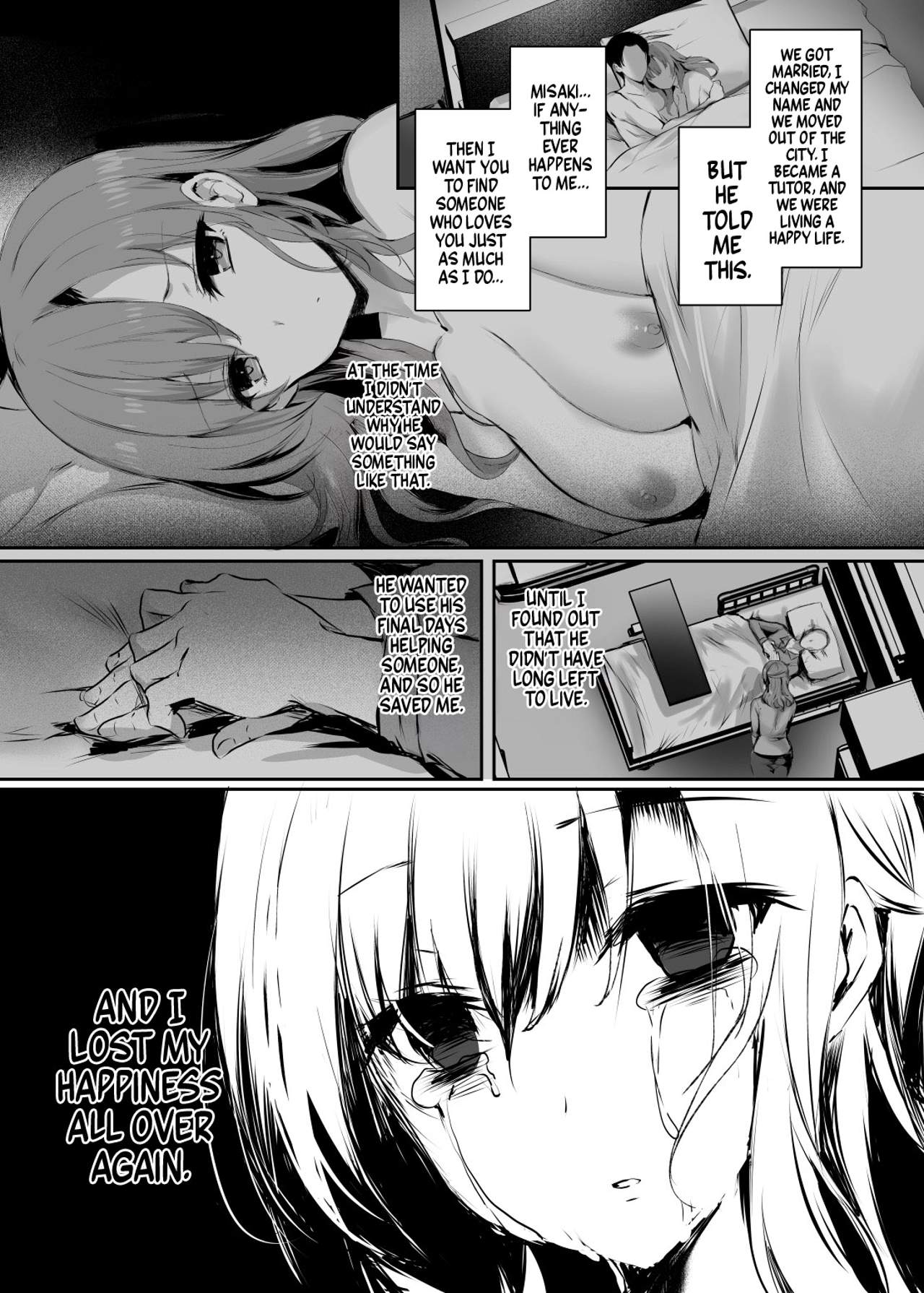 Art by mafuyu - Tagged x-ray, widow, netorare, sole_female, stockings, mafuyu, big_breasts