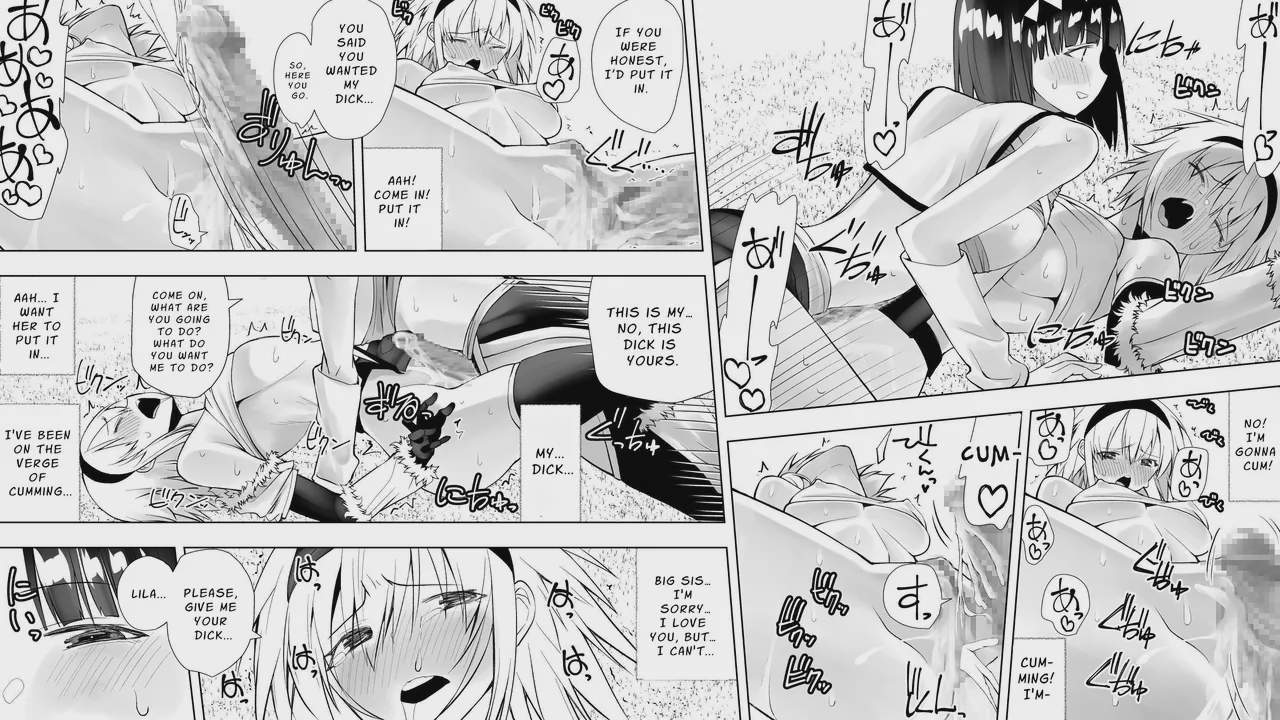Art by kimura_rongaku - Tagged kimura_rongaku, detached_sleeves, fishnets, nakadashi, big_penis, netorare, mesuiki, paizuri, sole_female, stockings, futanari, sole_dickgirl, dickgirl_on_female, rape