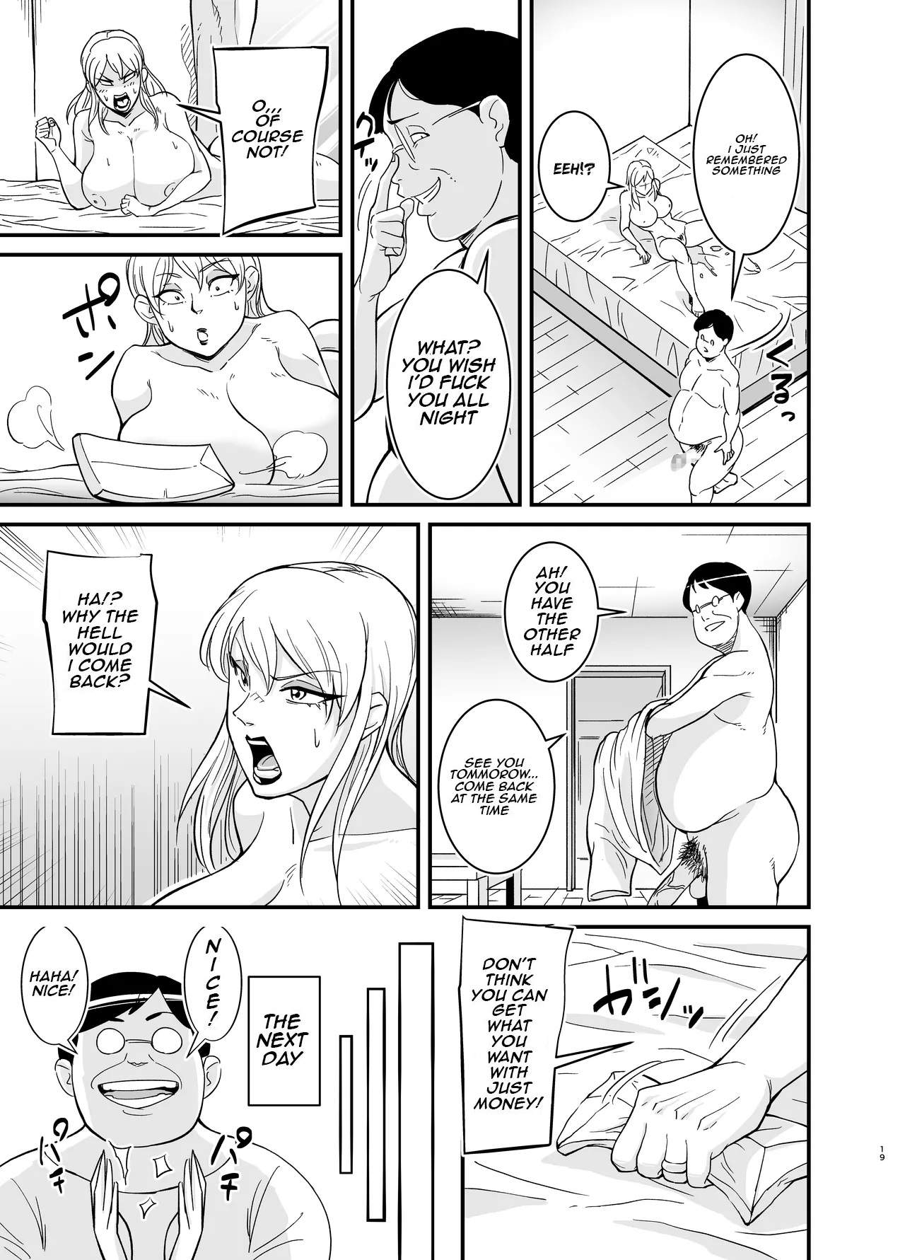 Art by nobishiro - Tagged cheating, prostitution, bbm, pregnant, netorare, impregnation, nobishiro, milf, paizuri, big_penis, glasses, big_breasts