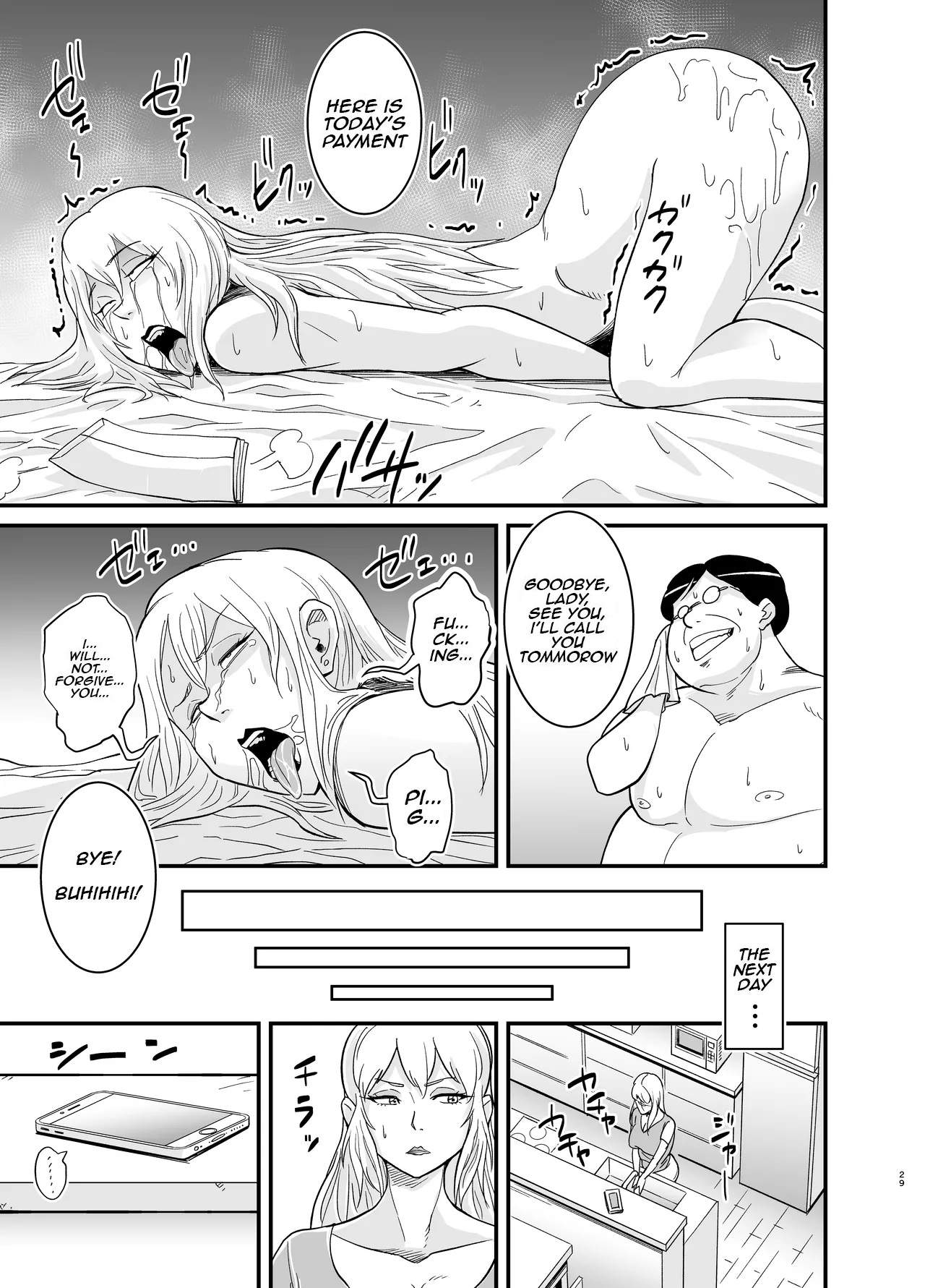 Art by nobishiro - Tagged cheating, prostitution, bbm, pregnant, netorare, impregnation, nobishiro, milf, paizuri, big_penis, glasses, big_breasts
