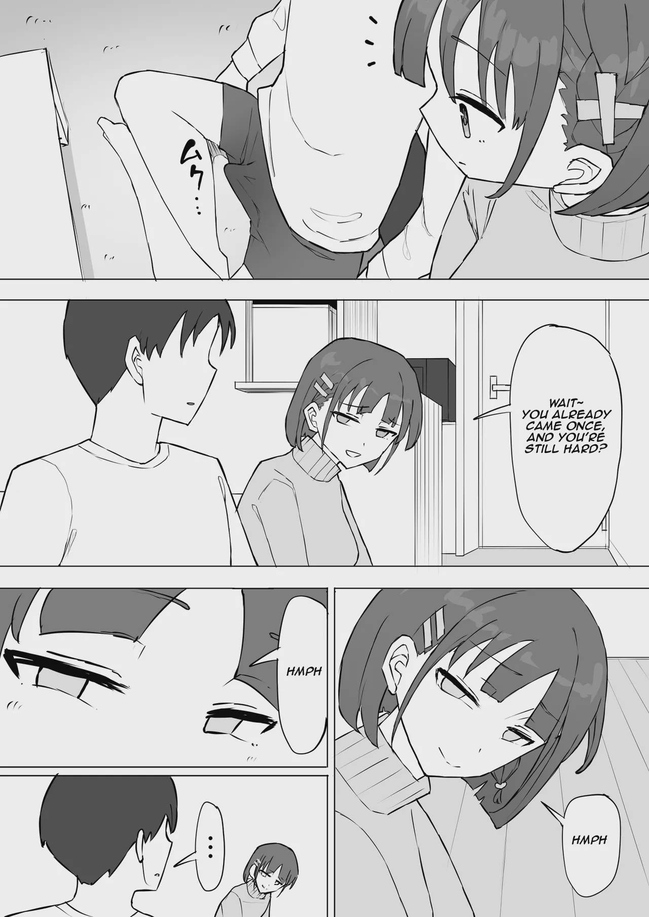 Art by muripoyo - Tagged nakadashi, netorare, bondage, blackmail, fingering, blindfold, masturbation, sole_female, cheating, x-ray, kissing, condom, femdom, blowjob, muscle, muripoyo, blowjob_face, netorase, filming, big_breasts, small_penis