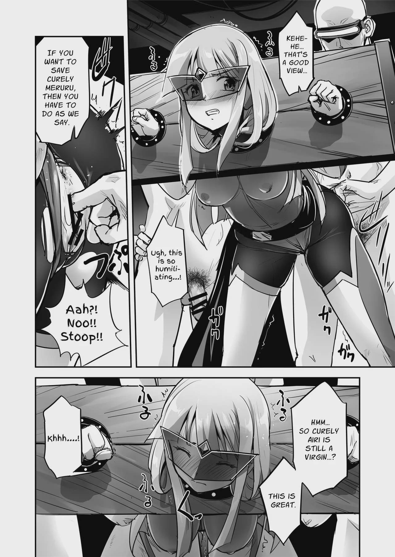 Art by sasayuki, no_future - Tagged leotard, blackmail, double_penetration, machine, defloration, netorare, squirting, rape, sasayuki, nakadashi, bisexual, magical_girl, mind_break, yuri, sex_toys, bondage, blowjob, bodysuit, anal, ahegao, no_future