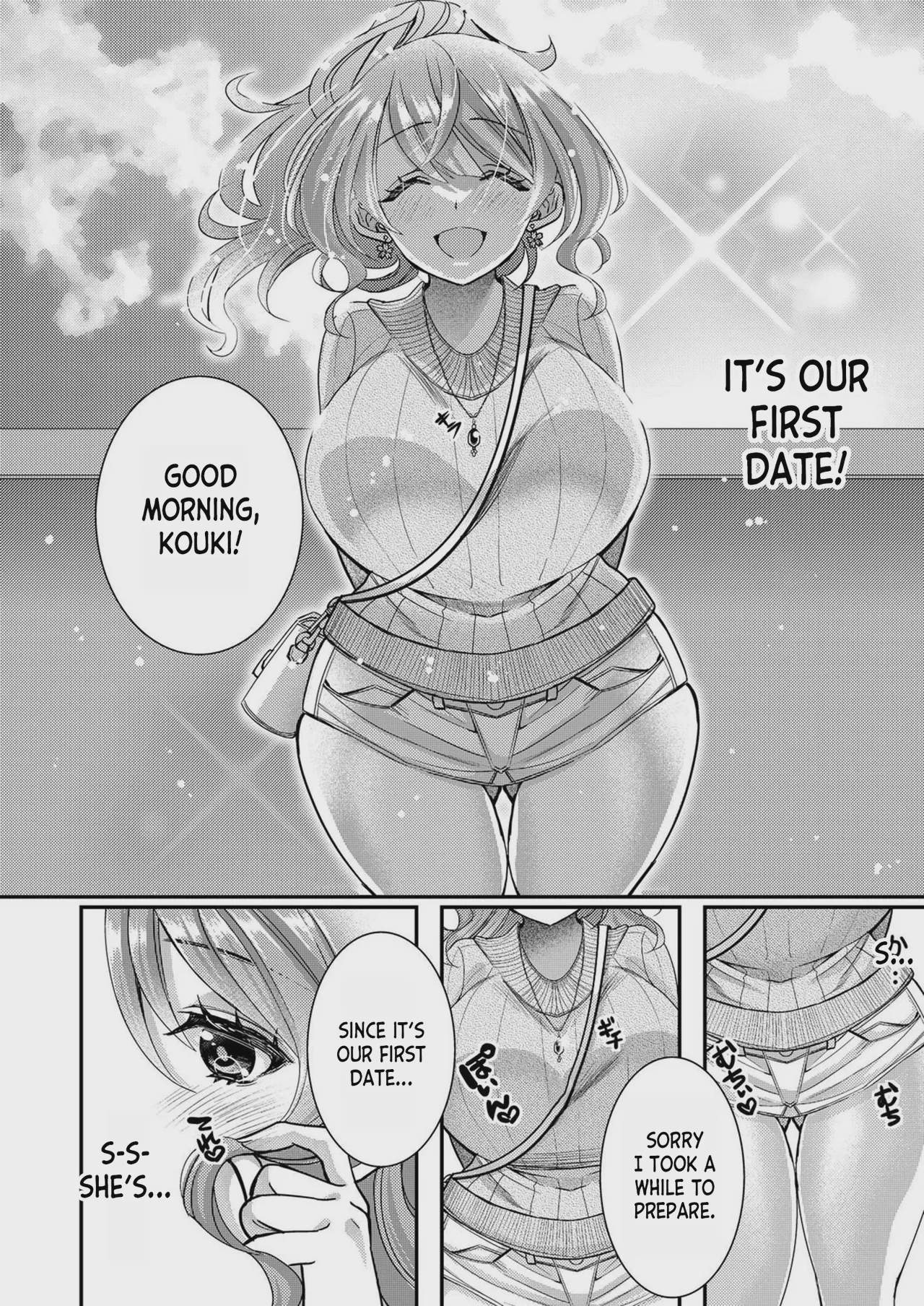 Art by satsuki_asha - Tagged ahegao, big_breasts, blowjob, kissing, ponytail, satsuki_asha, chikan, unusual_pupils, netorare