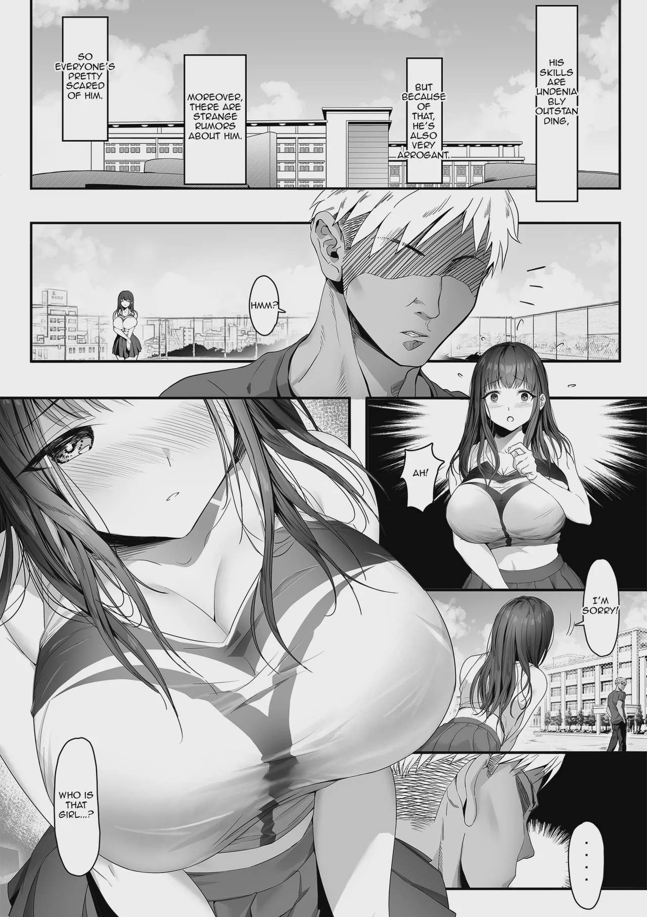 Art by gomu_gomu - Tagged rape, gomu_gomu, netorare, defloration, blowjob, dark_skin, paizuri, nakadashi, gyaru-oh, big_breasts, sole_female