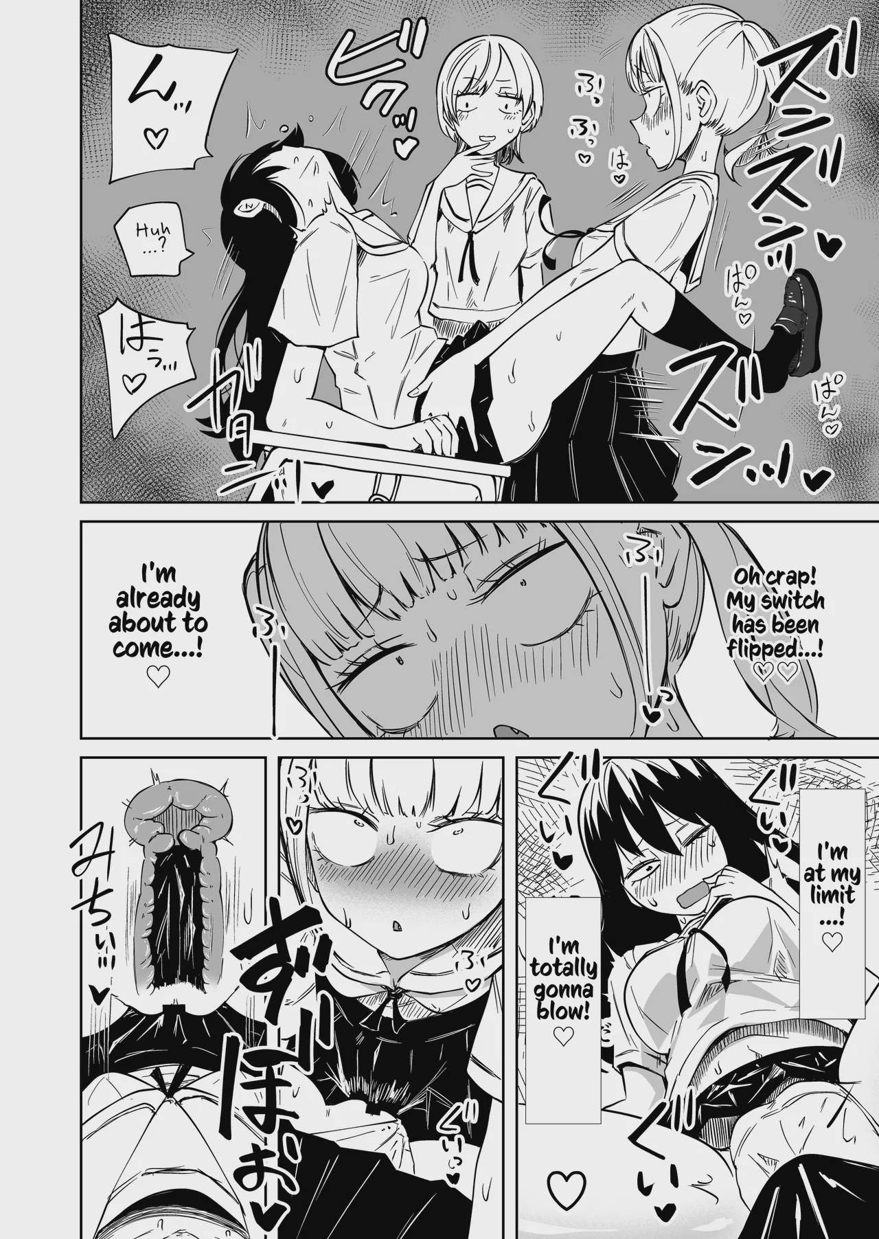 Art by sakamoto_kafka, mikenekohanten - Tagged nakadashi, big_penis, multiple_orgasms, full-packaged_futanari, dickgirl_on_female, twintails, deepthroat, sakamoto_kafka, sole_dickgirl, cheating, mikenekohanten, futanari, group, smell, ahegao, fft_threesome, blowjob, netorare, impregnation