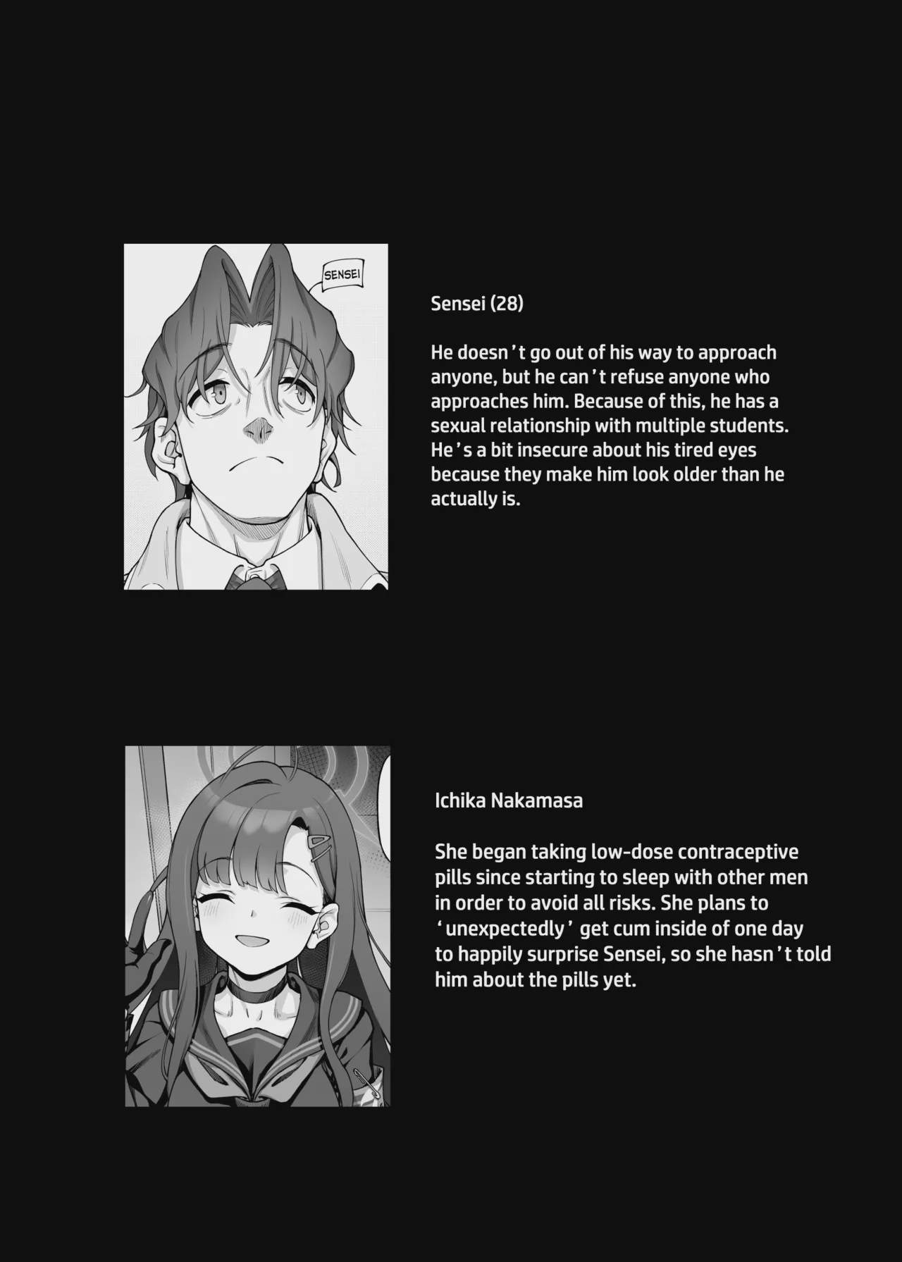Art by aya_shachou, gokusaishiki - Tagged filming, collar, wings, aya_shachou, netorase, bbm, voyeurism, halo, netorare, sole_female, closed_eyes, furry, gokusaishiki, wolf_boy, pig_man, schoolgirl_uniform