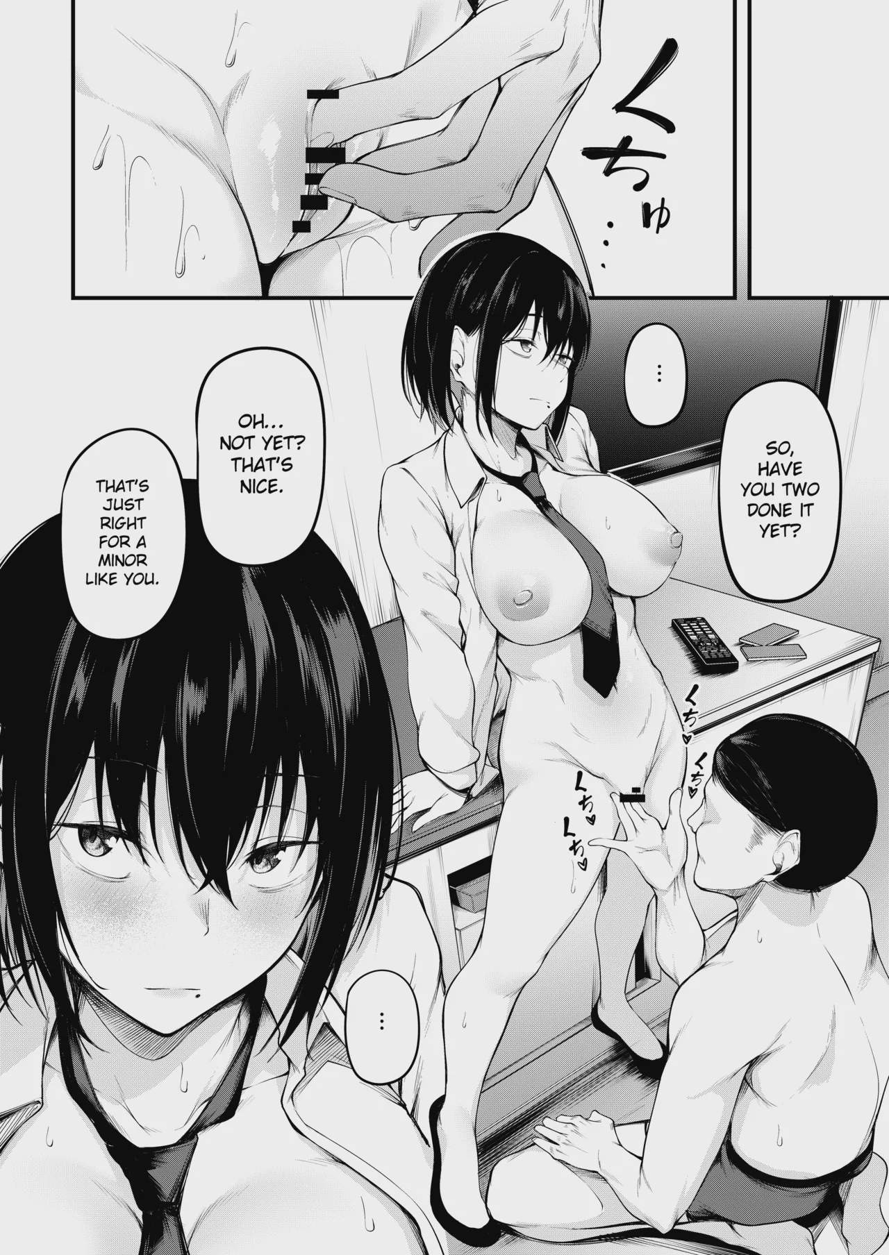 Art by sabakan, cyclo_sabacane - Tagged x-ray, beauty_mark, big_breasts, blackmail, prostitution, schoolgirl_uniform, cyclo_sabacane, netorare, kissing, mind_break, sabakan, dilf, sole_female, sole_male, nakadashi, tall_girl, ahegao, tomboy, clit_stimulation, impregnation, dark_skin, sex_toys