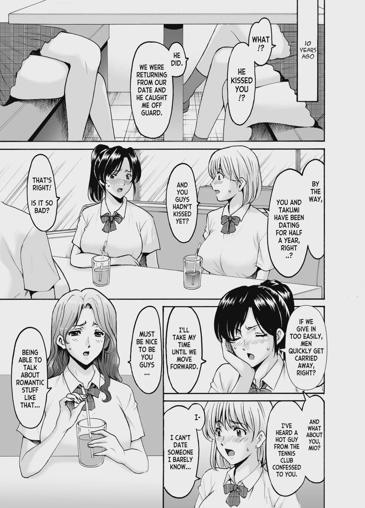 Art by hoshino_ryuichi - Tagged double_penetration, anal, bondage, glasses, hoshino_ryuichi, nakadashi, kimono, big_breasts, rape, anal_intercourse, milf, blackmail, filming, dilf, gag, netorare