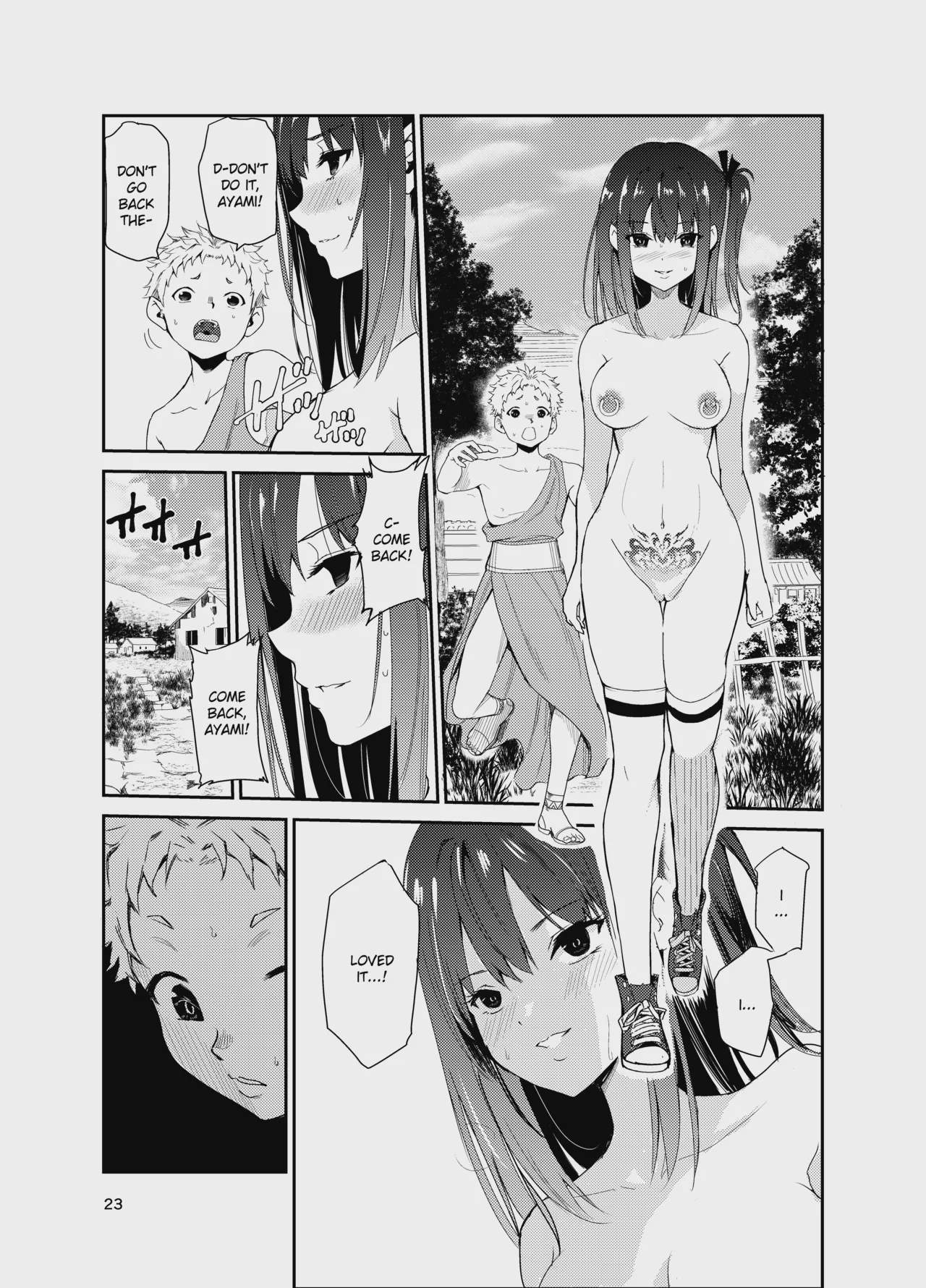Art by tricky, raid_socks - Tagged pregnant, exhibitionism, impregnation, mind_control, crossdressing, nipple_piercing, netorare, piercing, old_man, crotch_tattoo, raid_socks, masturbation, stockings, latex, femdom, phimosis, exposed_clothing, tricky, unusual_pupils