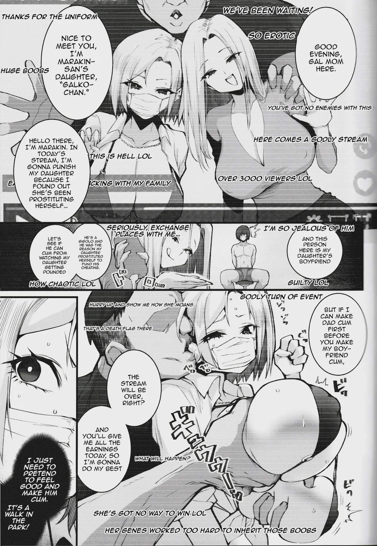 Art by andou_jirou, armadillo_daiji, armadillo - Tagged tall_man, andou_jirou, muscle, ahegao, armadillo_daiji, armadillo, filming, x-ray, oyakodon, big_breasts, stockings, paizuri, bondage, milf, gyaru, daughter, netorare, prostitution