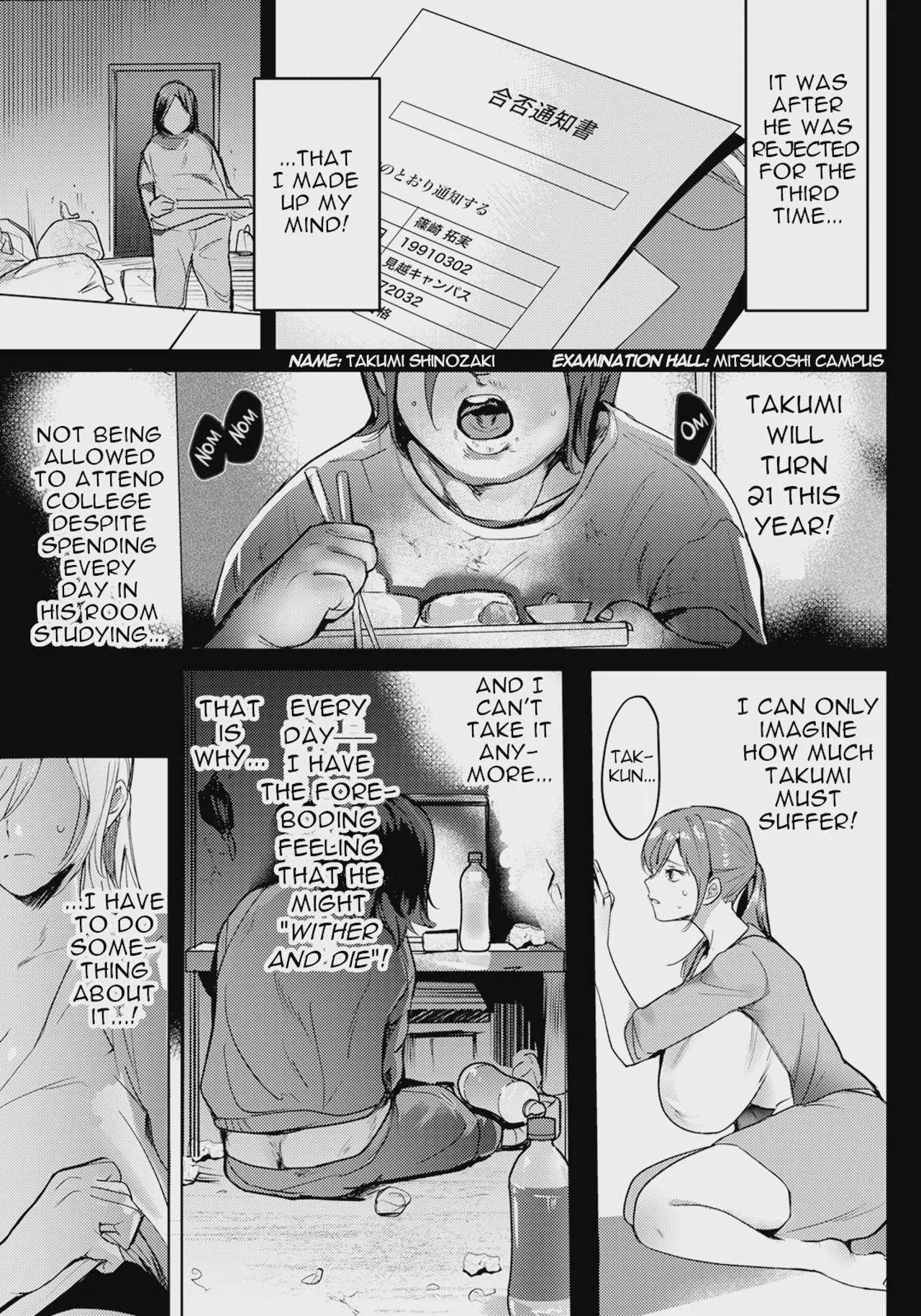 Art by domon - Tagged milf, sole_female, sole_male, sex_toys, bbm, big_breasts, netorare, nakadashi, mother, domon, cheating, rape, glasses