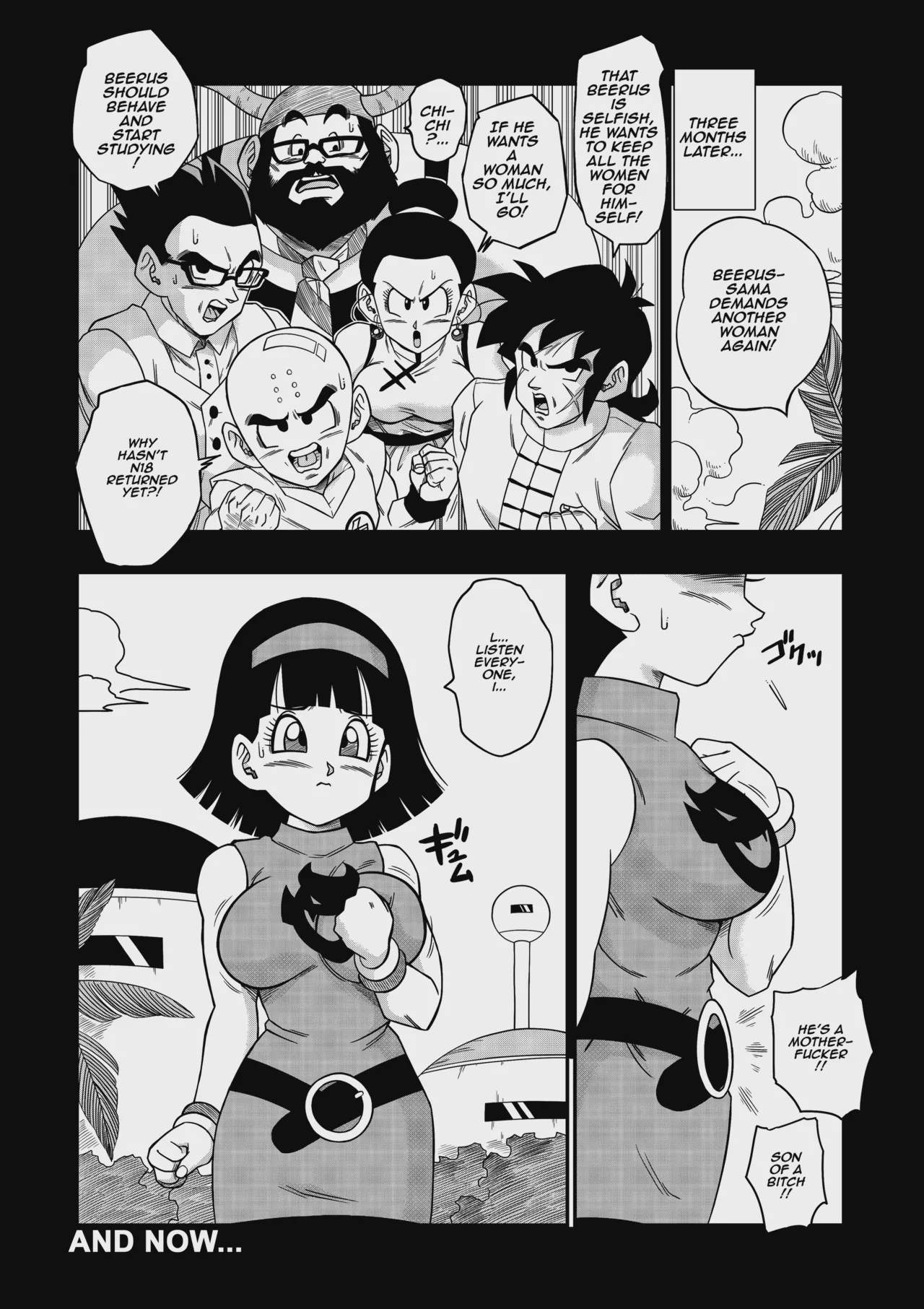 Art by yamamoto, yamamoto - Tagged paizuri, yamamoto, netorare, breast_feeding, cheating, sole_male, sole_female, tail, blowjob, big_breasts, lactation, big_penis