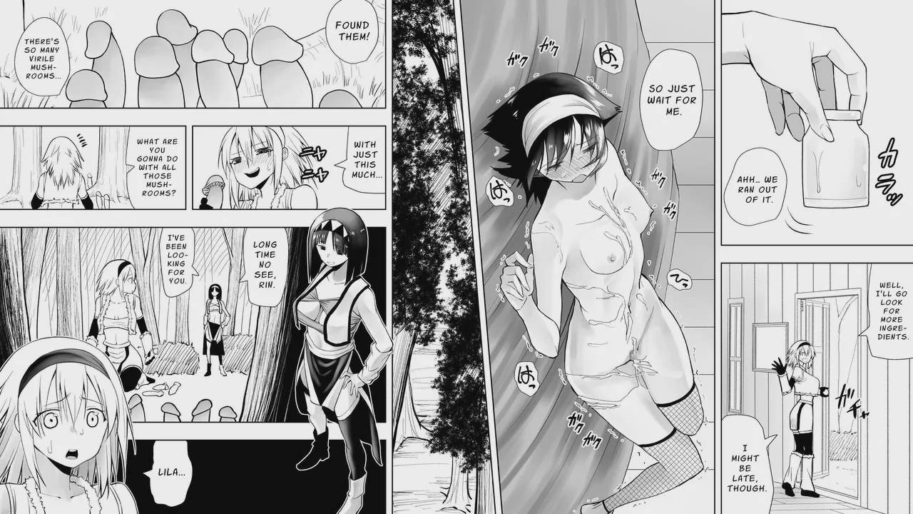 Art by kimura_rongaku - Tagged kimura_rongaku, detached_sleeves, fishnets, nakadashi, big_penis, netorare, mesuiki, paizuri, sole_female, stockings, futanari, sole_dickgirl, dickgirl_on_female, rape