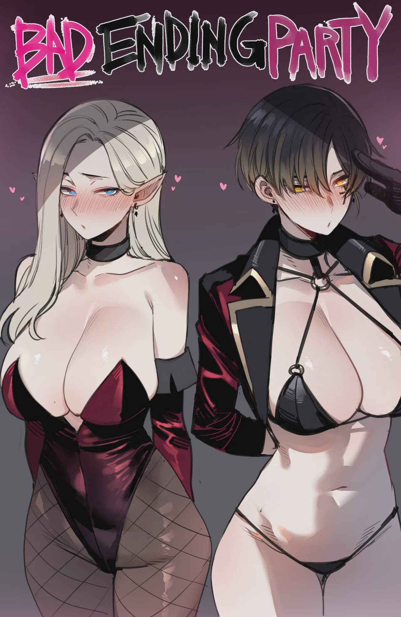 Art by ratatatat74 - Tagged femdom, tall_girl, impregnation, breast_reduction, bunny_girl, bondage, netorare, mind_control, ratatatat74, big_penis, humiliation, rape, body_modification, big_breasts, goblin, tomboy, latex, possession, pixie_cut, elf, collar, bbm, slave, smalldom, robot, corruption, mind_break, leotard, pregnant