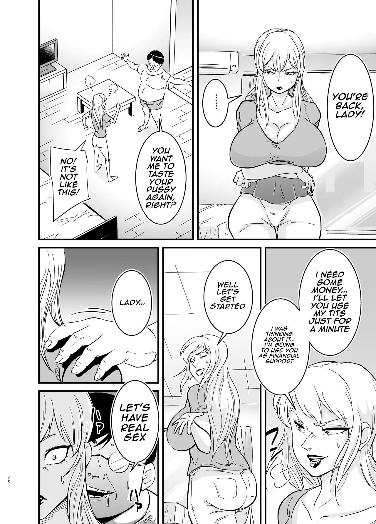 Art by nobishiro - Tagged cheating, prostitution, bbm, pregnant, netorare, impregnation, nobishiro, milf, paizuri, big_penis, glasses, big_breasts