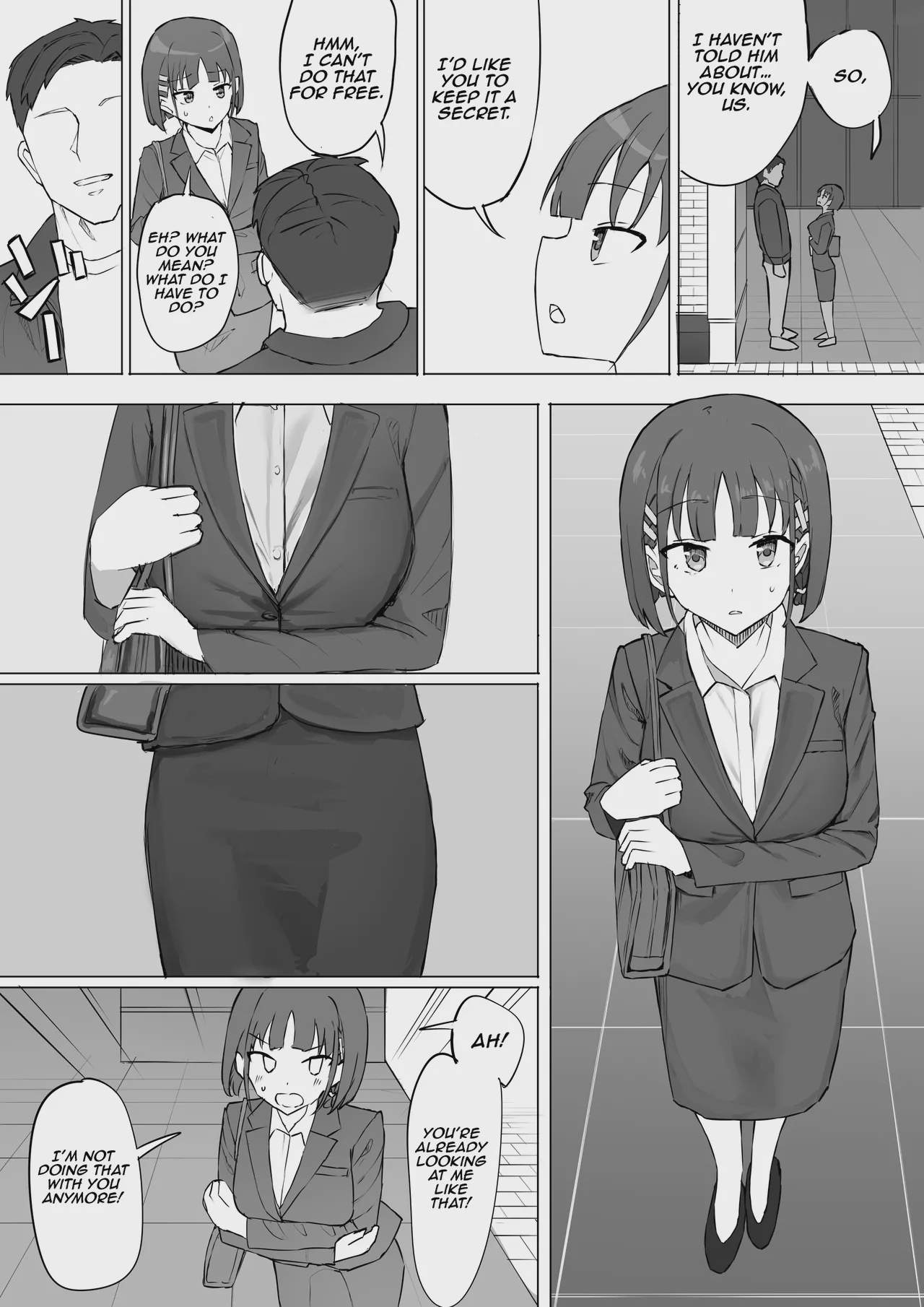 Art by muripoyo - Tagged nakadashi, netorare, bondage, blackmail, fingering, blindfold, masturbation, sole_female, cheating, x-ray, kissing, condom, femdom, blowjob, muscle, muripoyo, blowjob_face, netorase, filming, big_breasts, small_penis