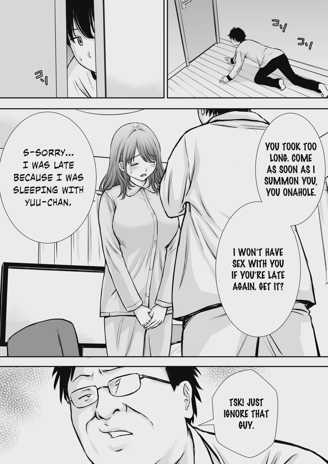 Art by tarobaumu - Tagged big_breasts, sole_female, bdsm, kissing, blowjob, slave, sex_toys, rimjob, multiple_orgasms, blowjob_face, netorare, nakadashi, beauty_mark, bbm, squirting, lingerie, tarobaumu, big_penis, milf, ahegao, asphyxiation, mother, glasses