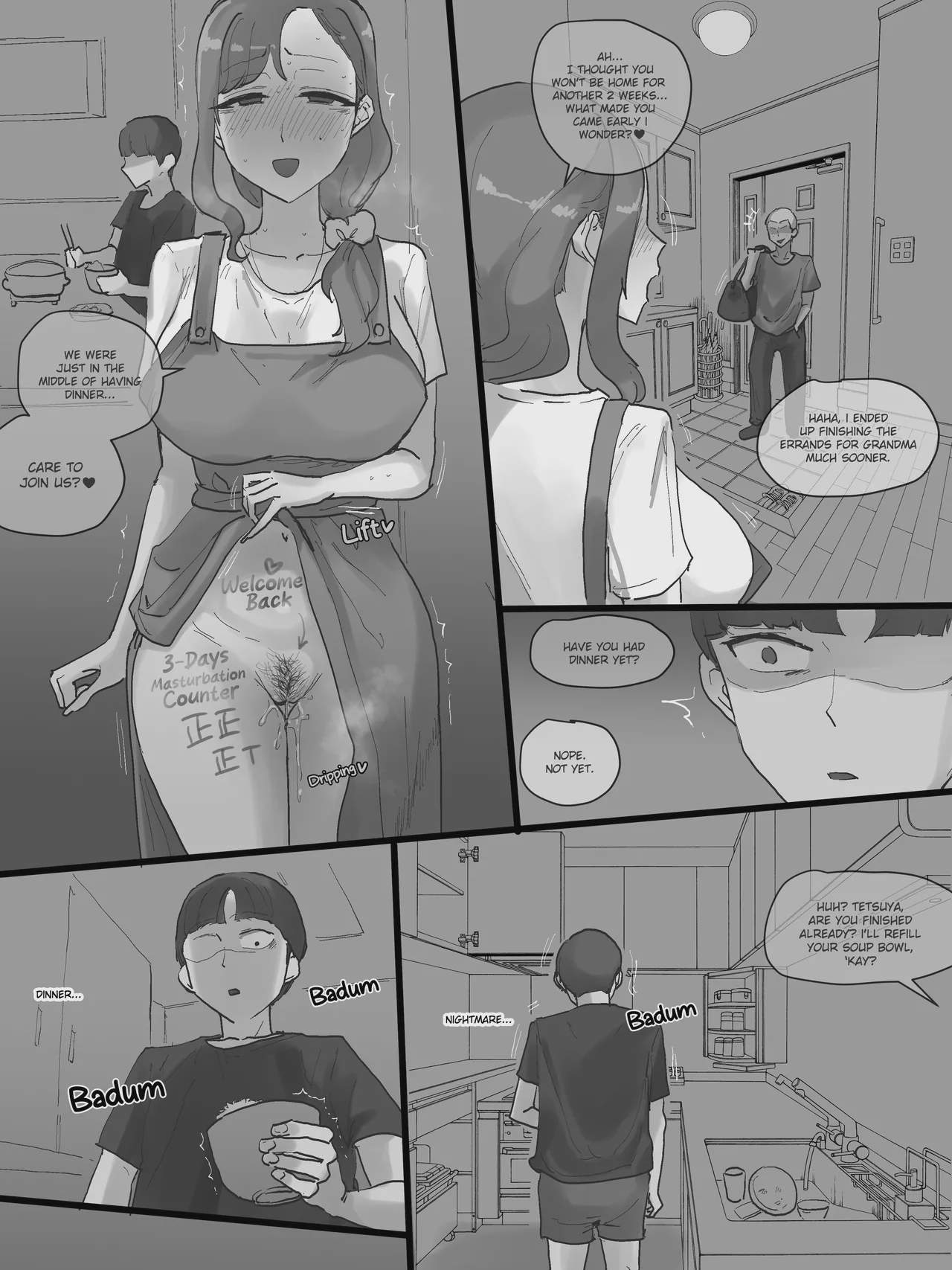 Art by laliberte - Tagged condom, ahegao, ryona, fingering, nipple_stimulation, pantyhose, double_penetration, stockings, anal, milf, big_penis, teacher, beauty_mark, widow, laliberte, dark_skin, breast_feeding, ponytail, x-ray, kissing, mother, harem, blowjob, high_heels, blackmail, sweating, sex_toys, impregnation, moral_degeneration, gyaru-oh, big_breasts, nakadashi, gloves, sole_female, netorare, exhibitionism, blowjob_face