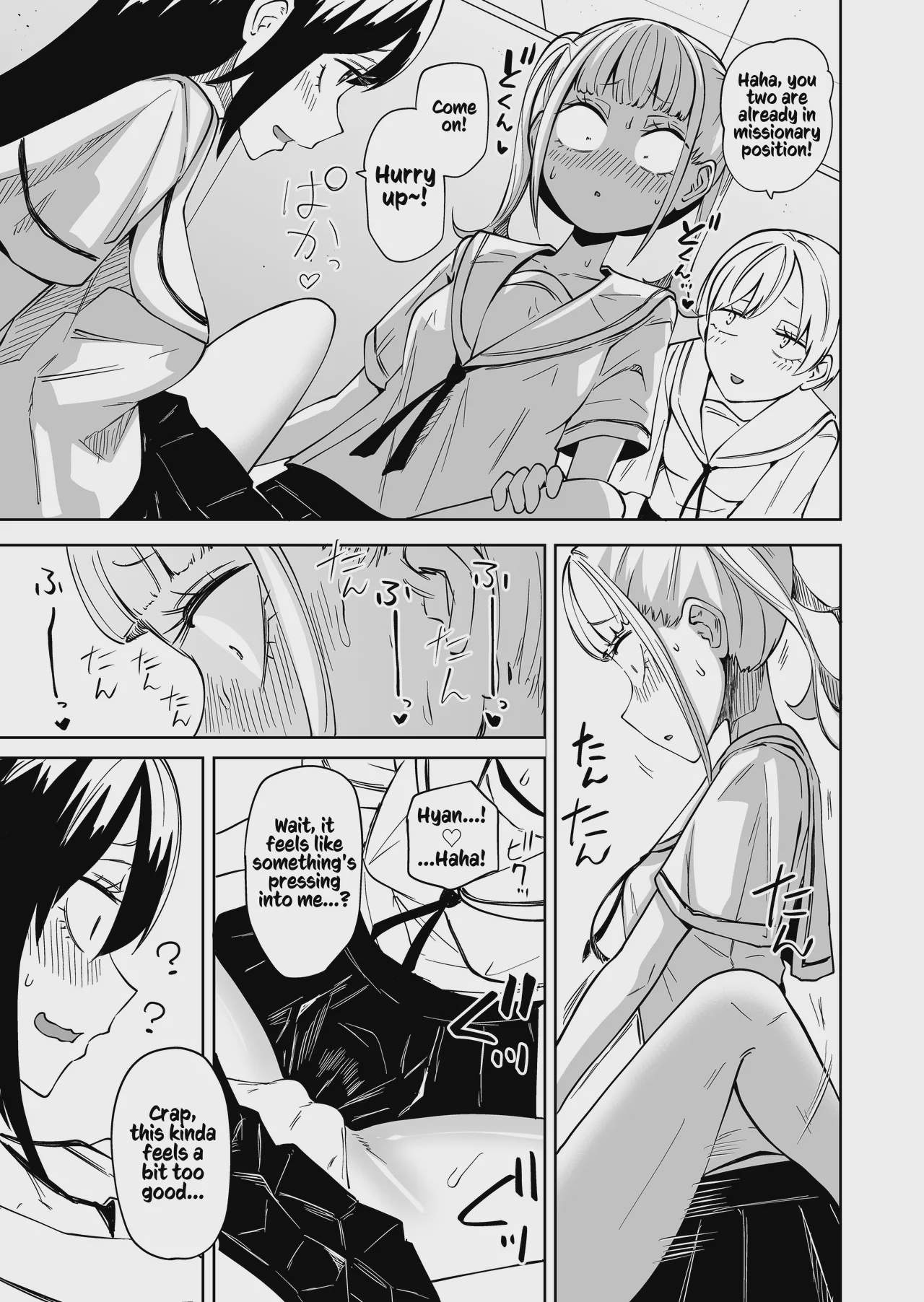 Art by sakamoto_kafka, mikenekohanten - Tagged nakadashi, big_penis, multiple_orgasms, full-packaged_futanari, dickgirl_on_female, twintails, deepthroat, sakamoto_kafka, sole_dickgirl, cheating, mikenekohanten, futanari, group, smell, ahegao, fft_threesome, blowjob, netorare, impregnation