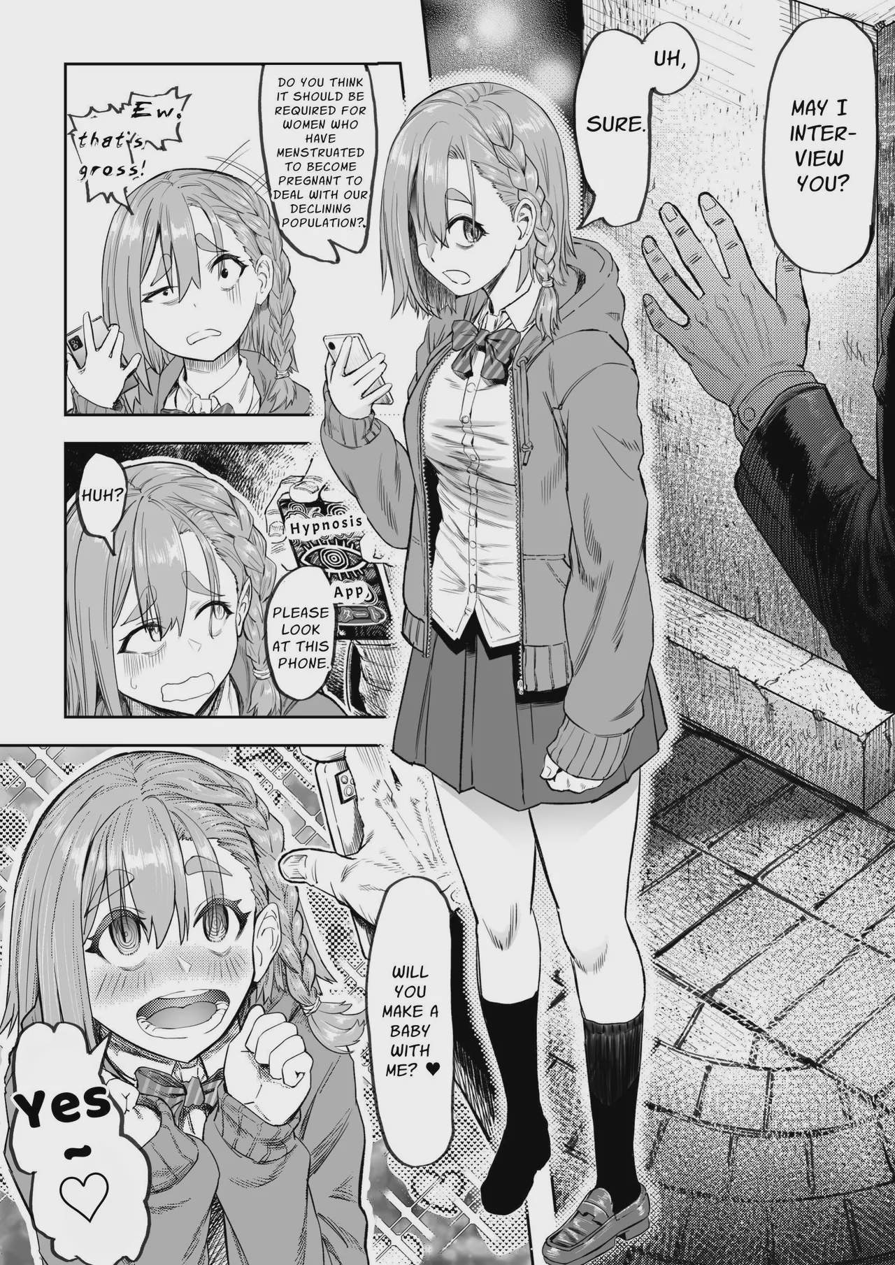 Art by aburamachine, aburamashimashi - Tagged big_breasts, mind_control, aburamashimashi, netorare, nakadashi, bald, dilf, milf, pantyhose, sole_male, oyakodon, aburamachine, defloration