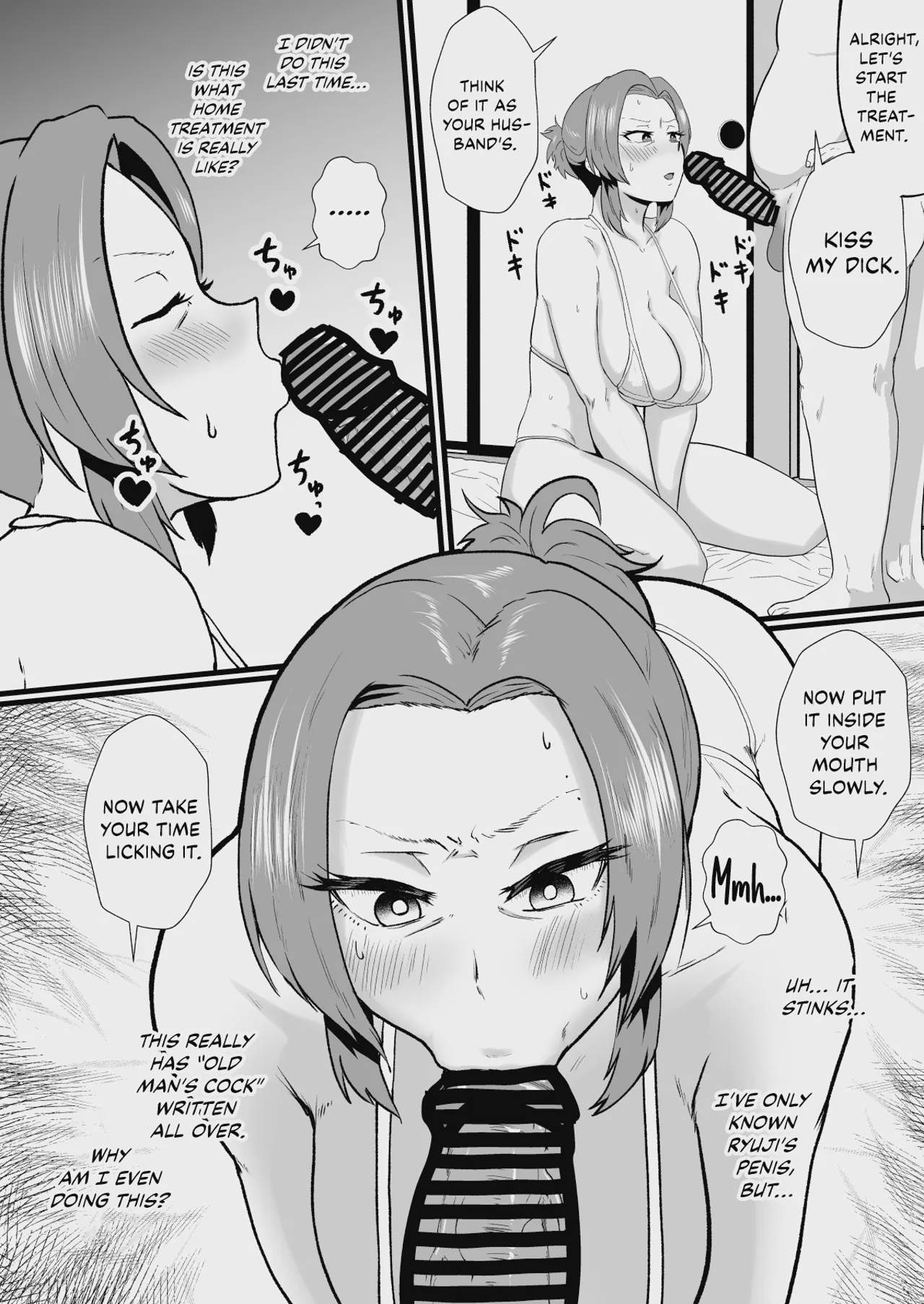 Art by protohotel, hotel_shikinseki - Tagged bbm, blowjob, moral_degeneration, impregnation, dilf, cheating, hotel_shikinseki, big_breasts, milf, bondage, mind_control, piercing, nakadashi, paizuri, pregnant, protohotel, netorare