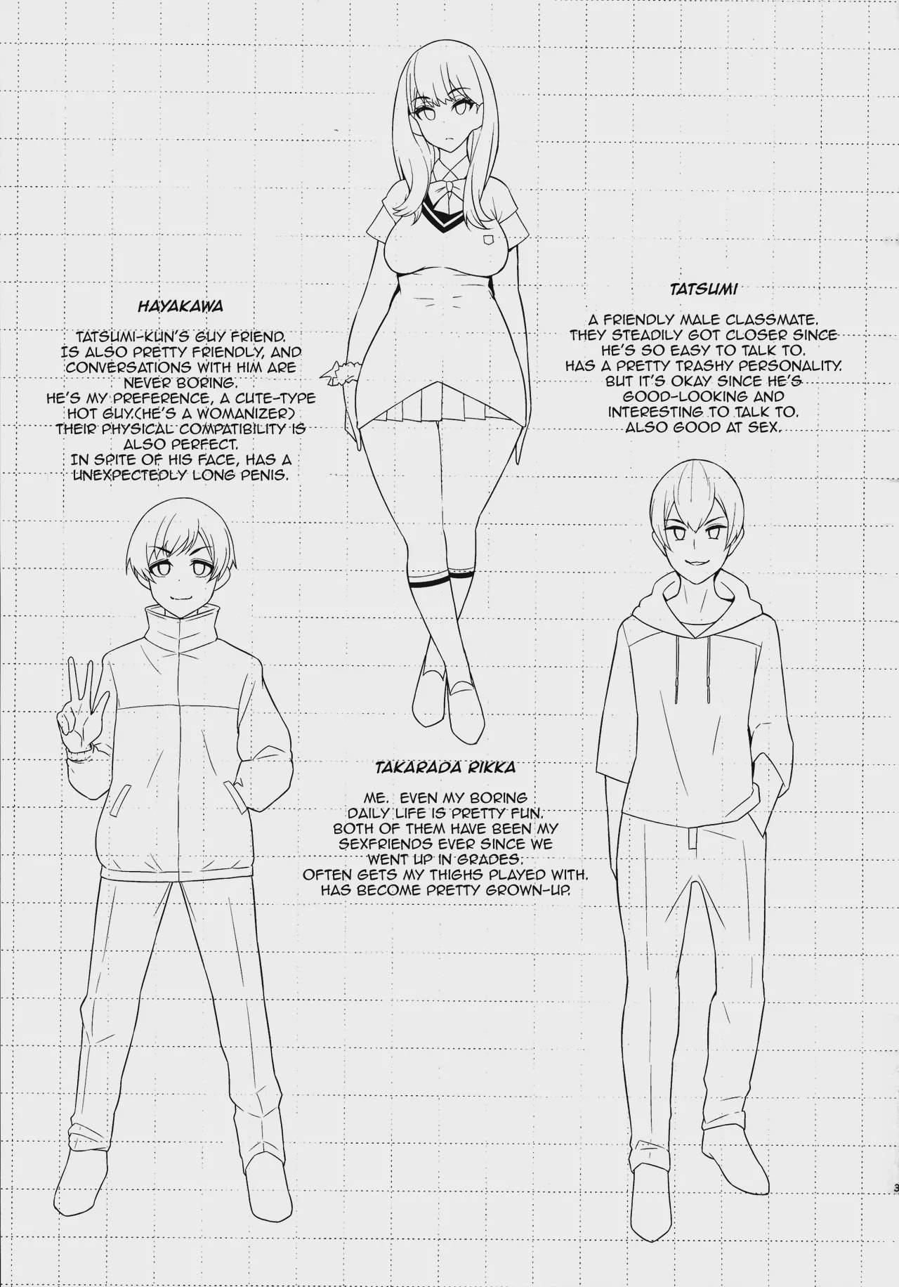 Art by ankoman, digianko - Tagged schoolgirl_uniform, huge_breasts, ankoman, hairy, sole_male, impregnation, x-ray, netorare, big_breasts, big_areolae, ahegao, digianko, nakadashi, big_penis, big_ass