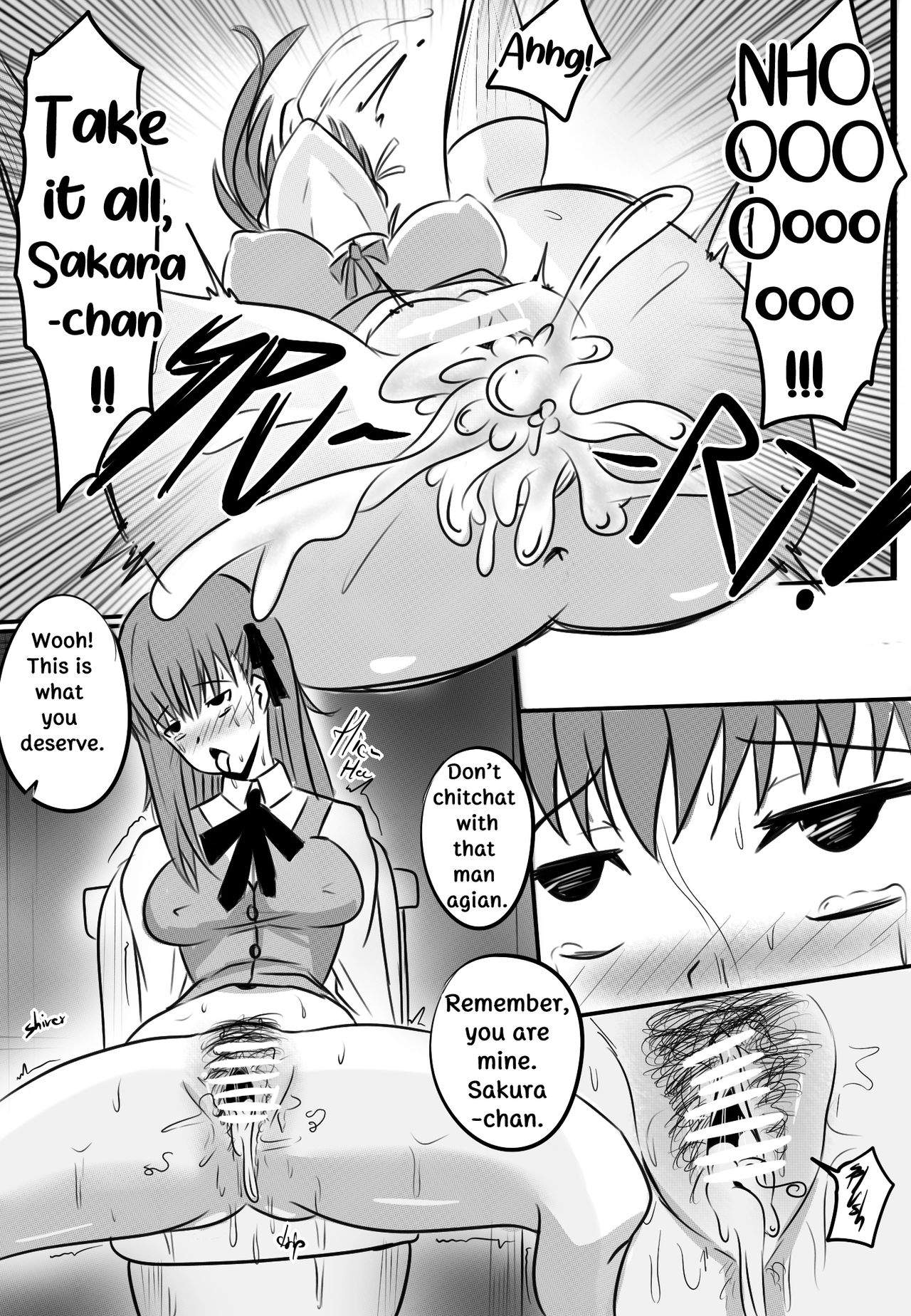 Art by merkonig - Tagged sole_female, netorare, dilf, dark_skin, merkonig, ahegao, bbm, sole_male, mind_break