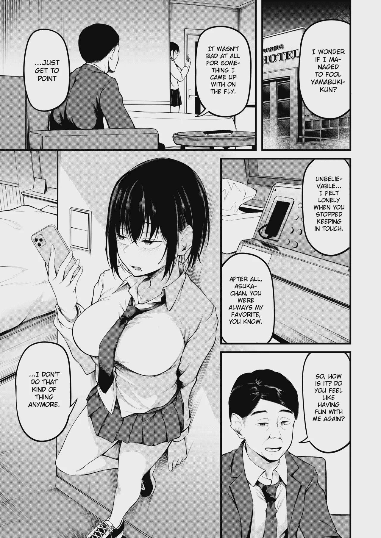 Art by sabakan, cyclo_sabacane - Tagged x-ray, beauty_mark, big_breasts, blackmail, prostitution, schoolgirl_uniform, cyclo_sabacane, netorare, kissing, mind_break, sabakan, dilf, sole_female, sole_male, nakadashi, tall_girl, ahegao, tomboy, clit_stimulation, impregnation, dark_skin, sex_toys
