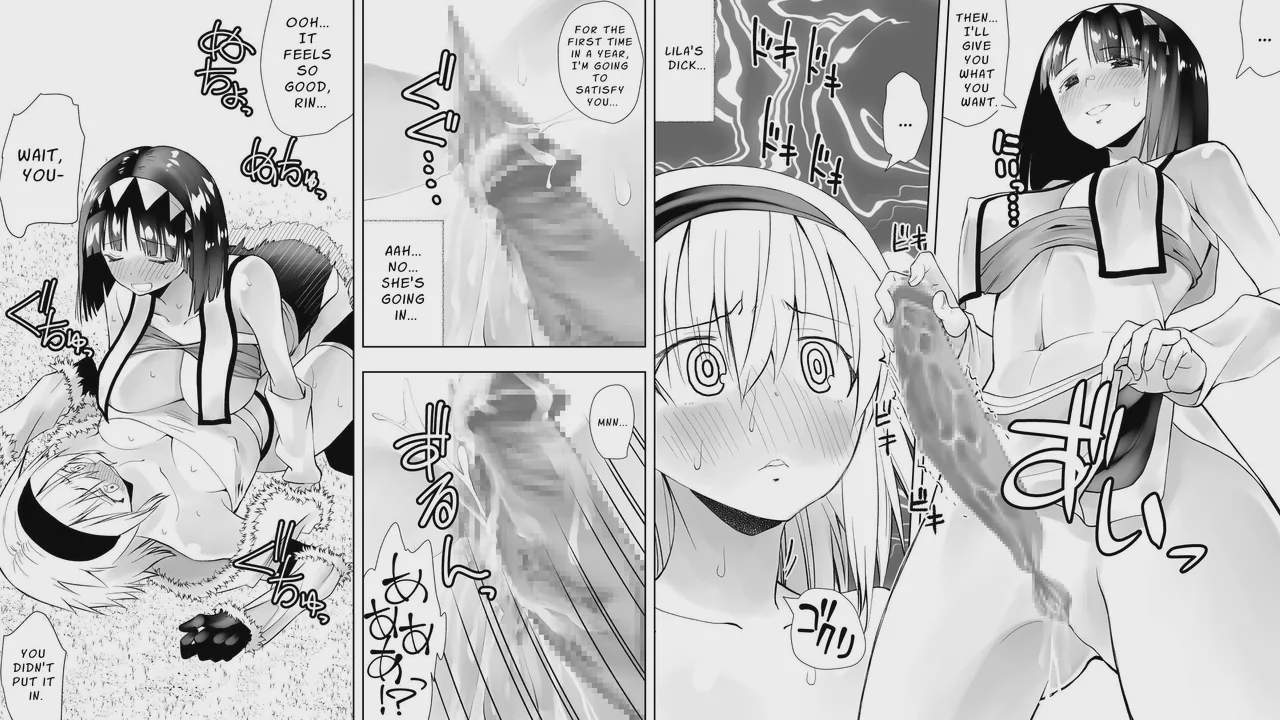 Art by kimura_rongaku - Tagged kimura_rongaku, detached_sleeves, fishnets, nakadashi, big_penis, netorare, mesuiki, paizuri, sole_female, stockings, futanari, sole_dickgirl, dickgirl_on_female, rape