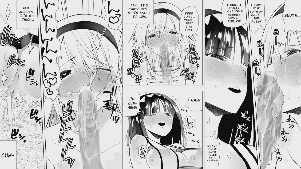 Art by kimura_rongaku - Tagged kimura_rongaku, detached_sleeves, fishnets, nakadashi, big_penis, netorare, mesuiki, paizuri, sole_female, stockings, futanari, sole_dickgirl, dickgirl_on_female, rape